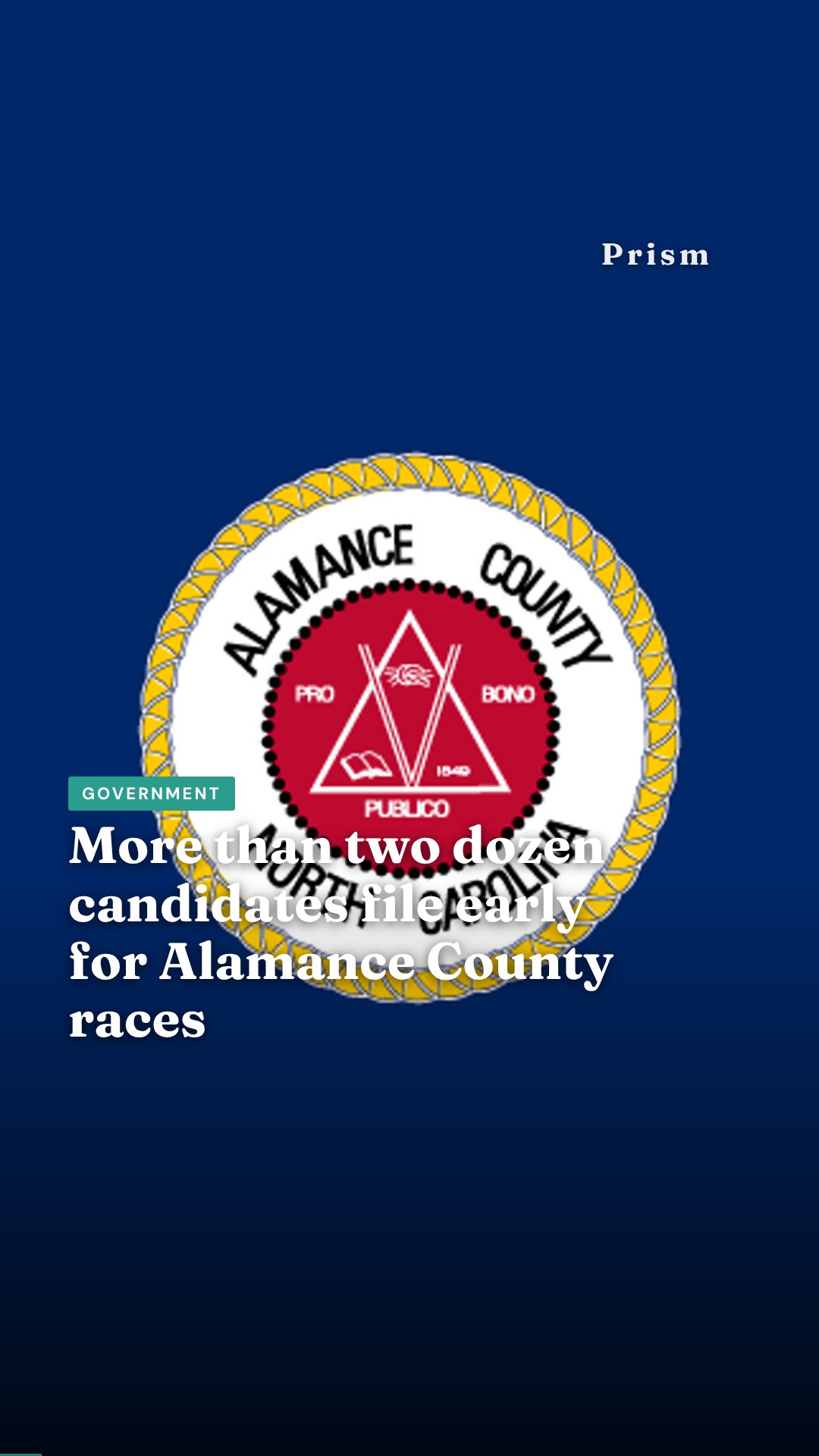 More than two dozen candidates file early for Alamance County races