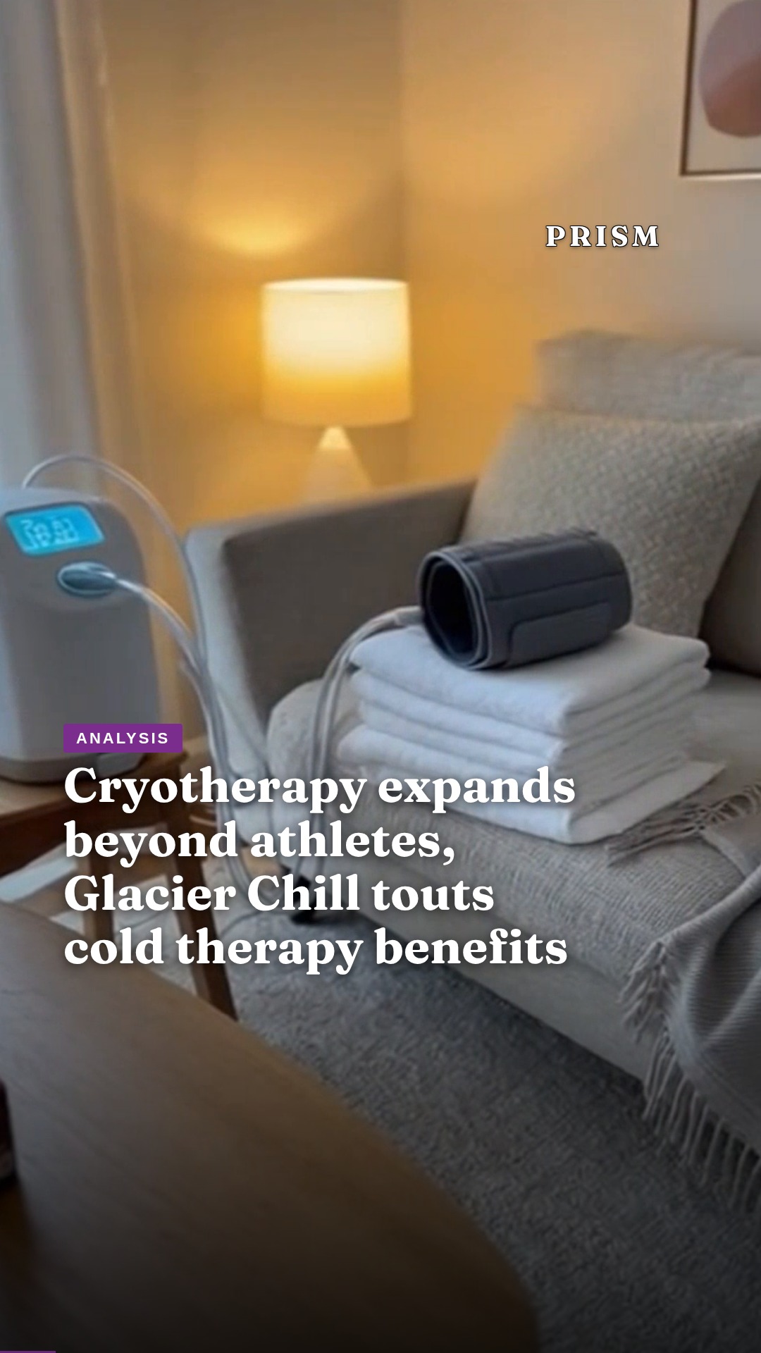 Cryotherapy expands beyond athletes, Glacier Chill touts cold therapy benefits