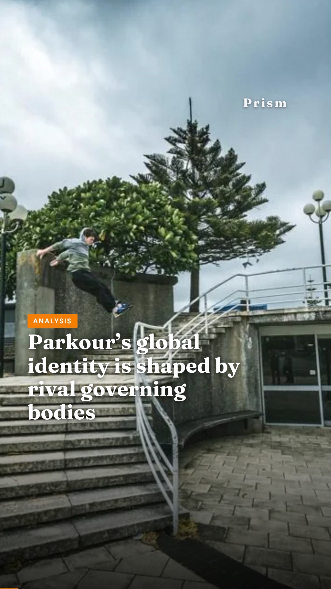 Parkour’s global identity is shaped by rival governing bodies