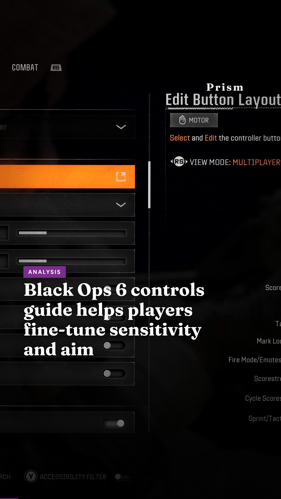 Black Ops 6 controls guide helps players fine-tune sensitivity and aim