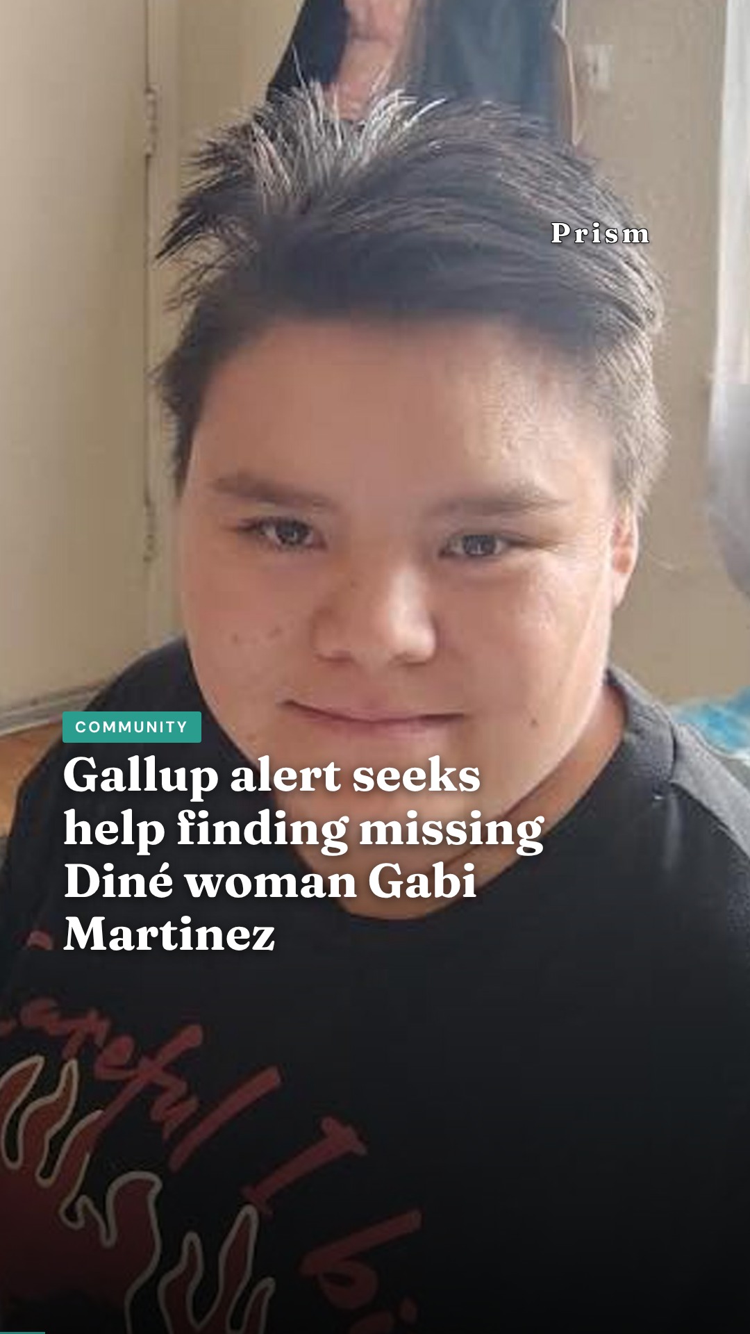 Gallup alert seeks help finding missing Diné woman Gabi Martinez