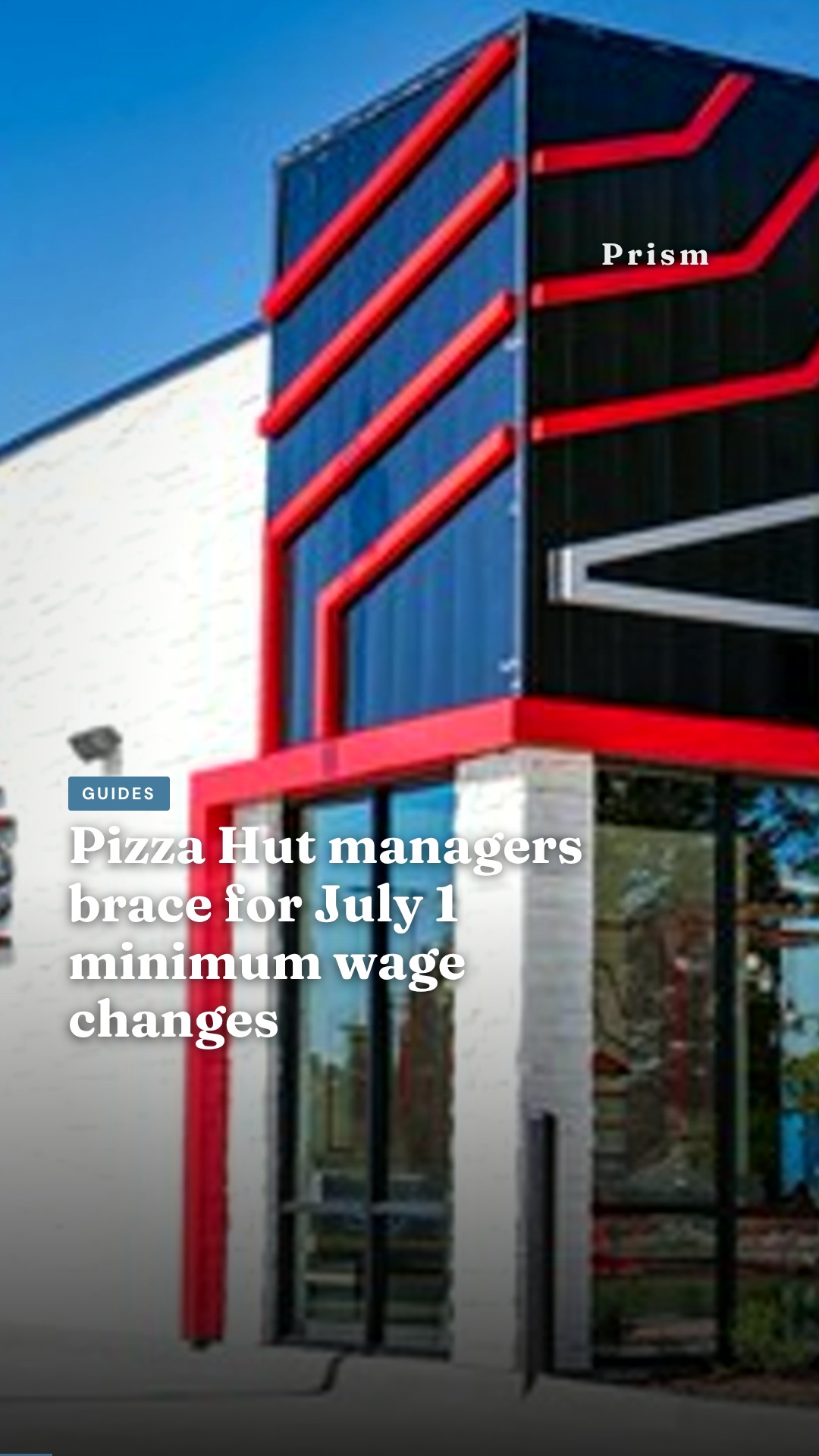Pizza Hut managers brace for July 1 minimum wage changes
