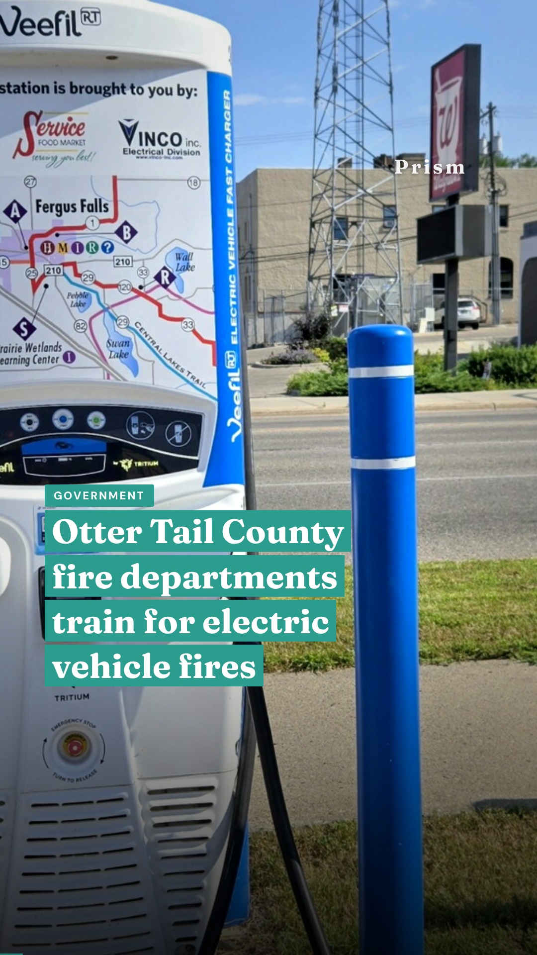 Otter Tail County fire departments train for electric vehicle fires