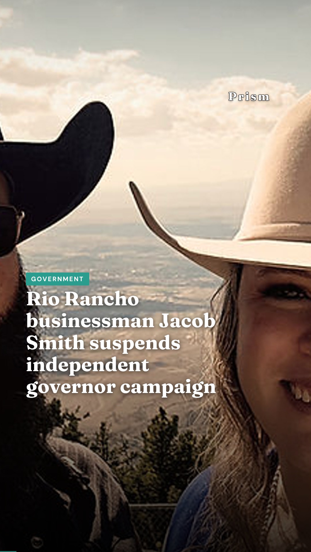 Rio Rancho businessman Jacob Smith suspends independent governor campaign