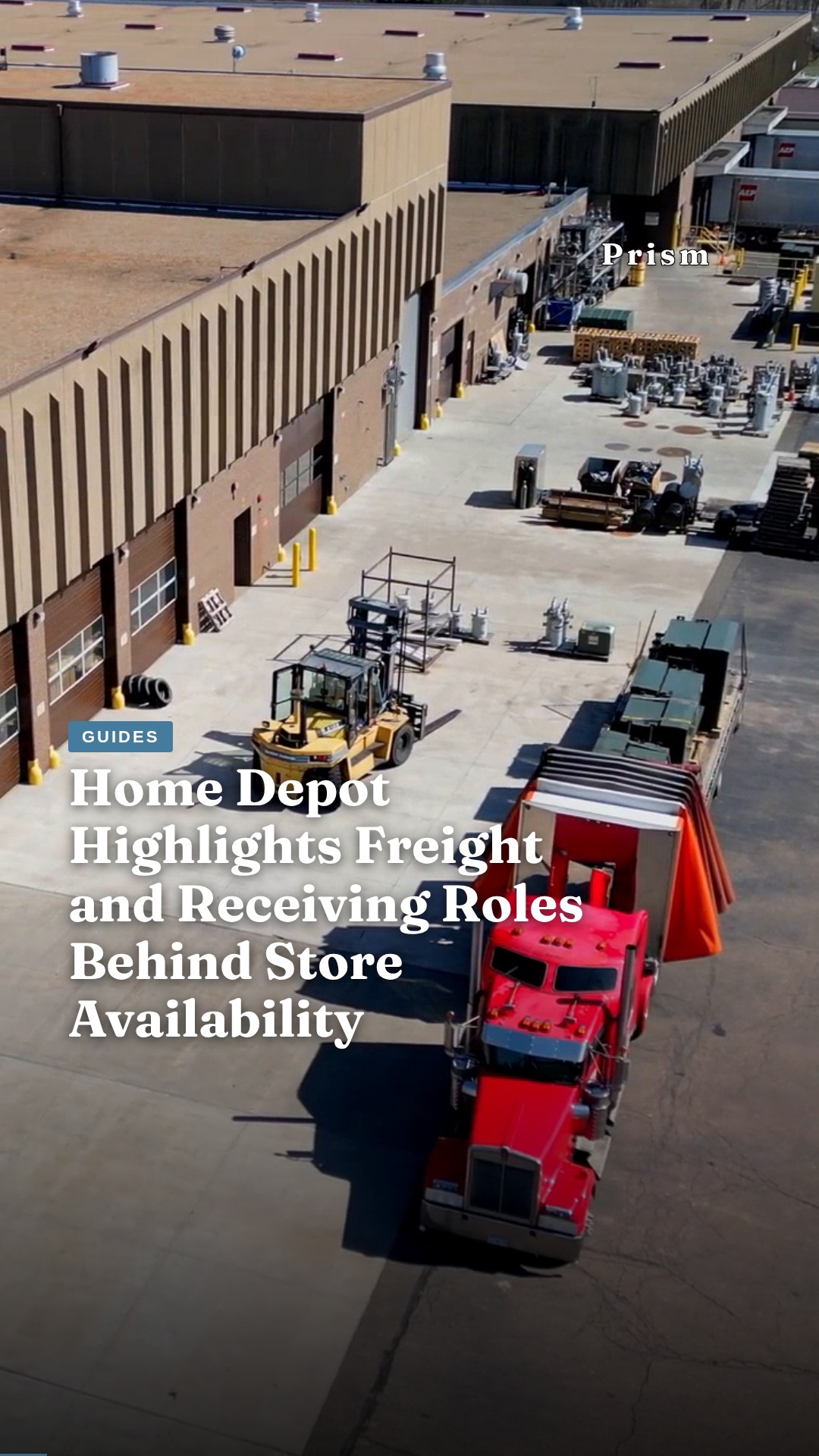 Home Depot Highlights Freight and Receiving Roles Behind Store Availability