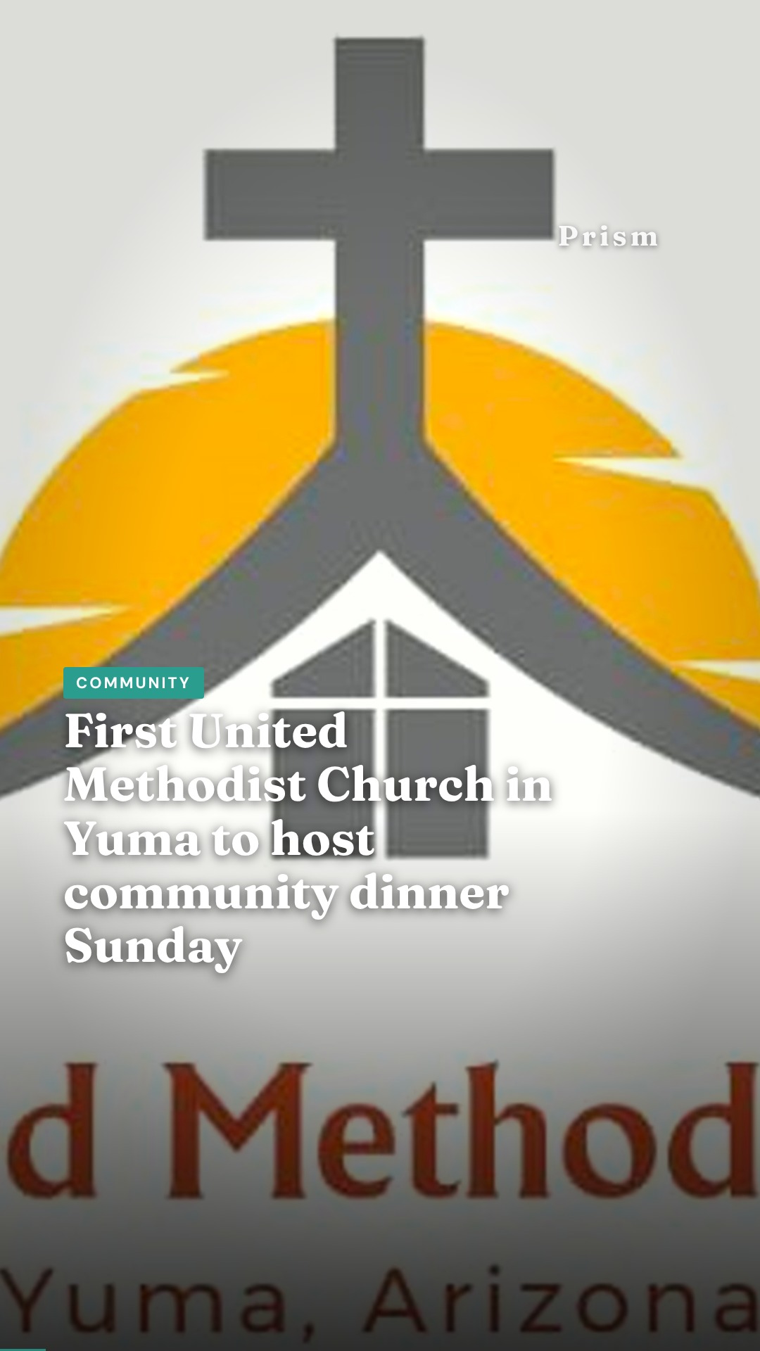First United Methodist Church in Yuma to host community dinner Sunday