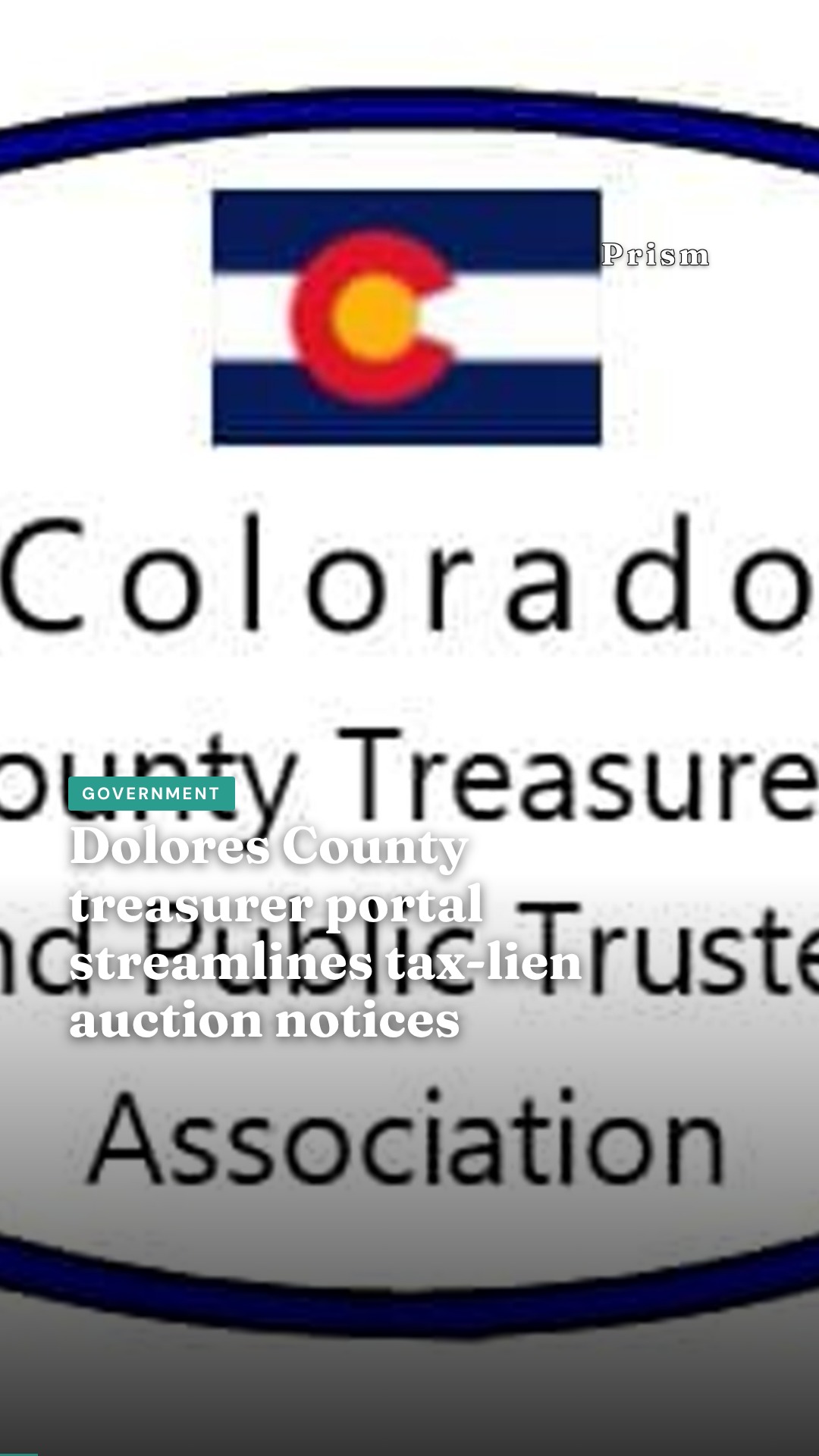 Dolores County treasurer portal streamlines tax-lien auction notices
