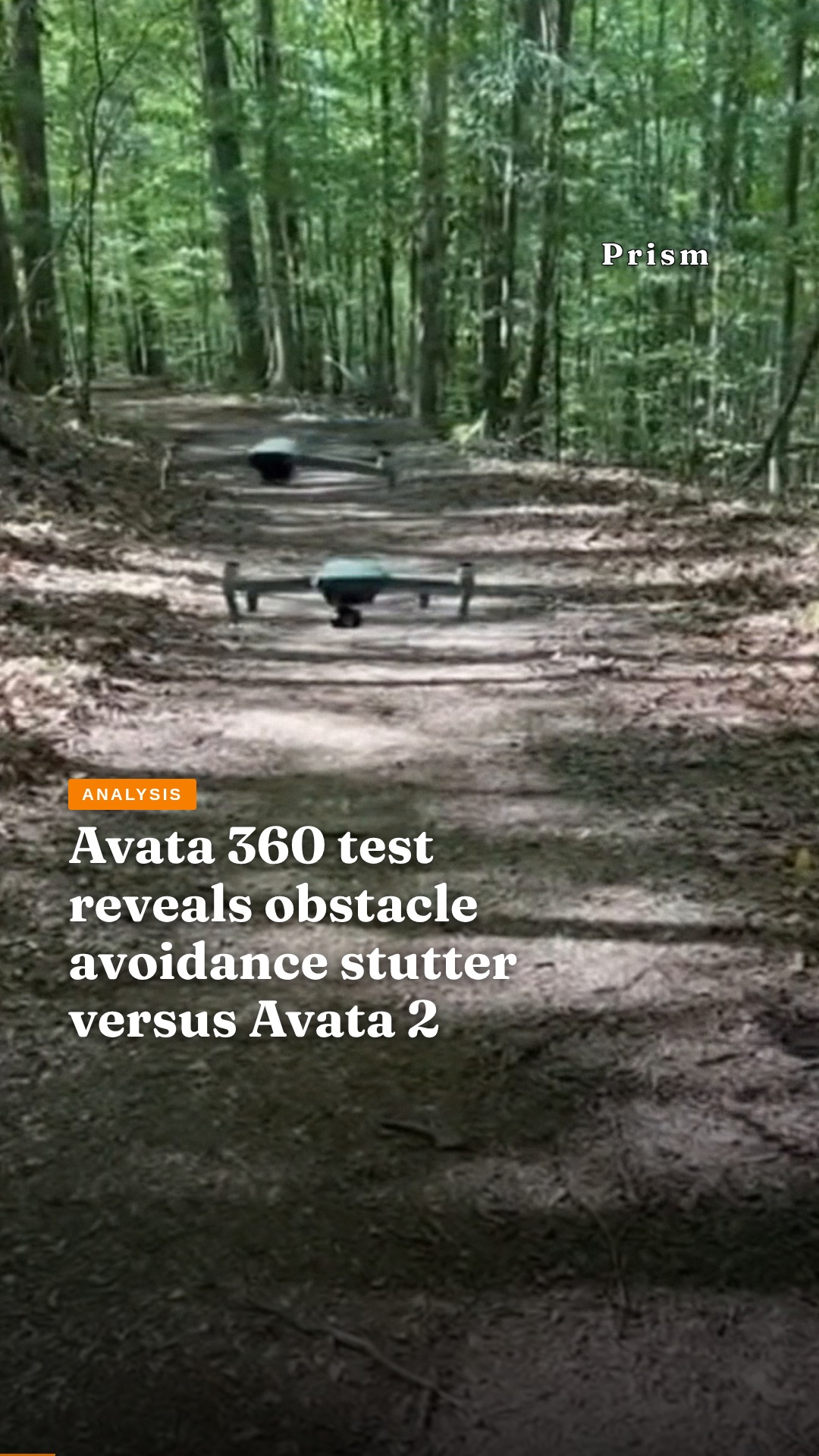 Avata 360 test reveals obstacle avoidance stutter versus Avata 2
