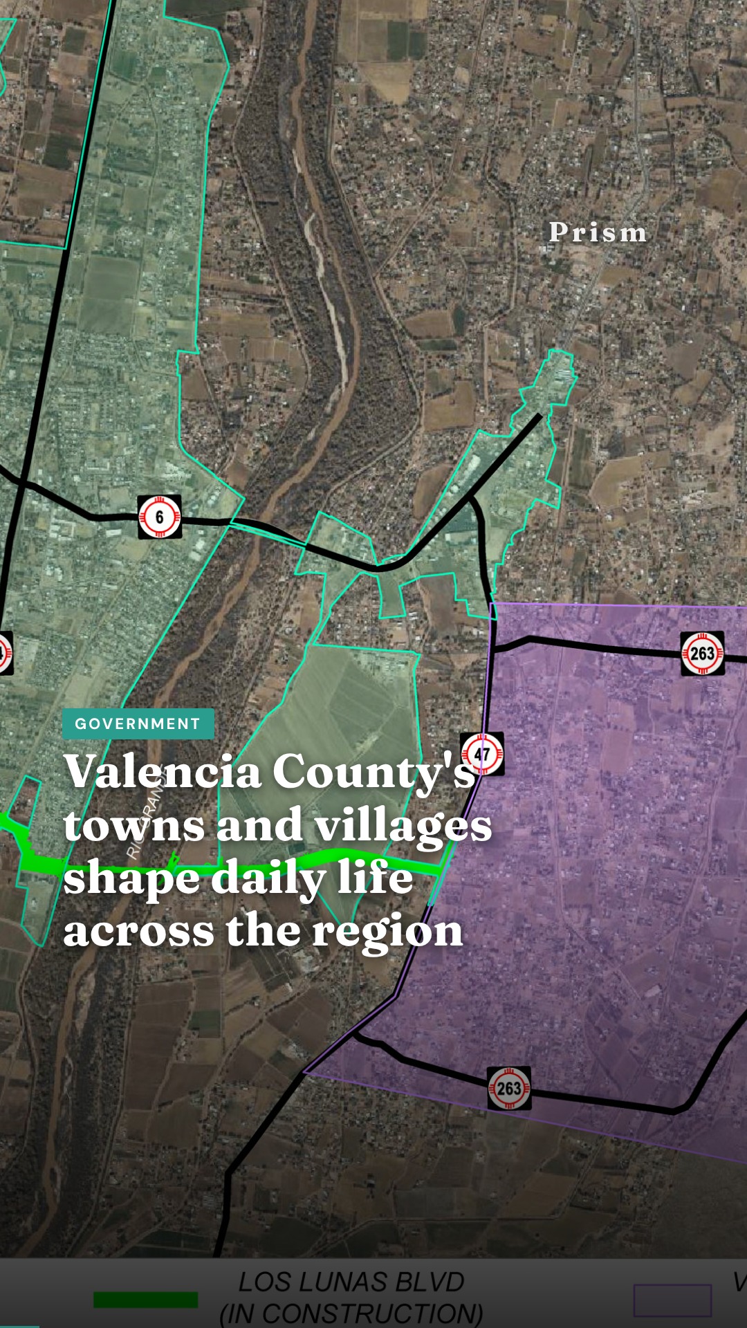 Valencia County's towns and villages shape daily life across the region