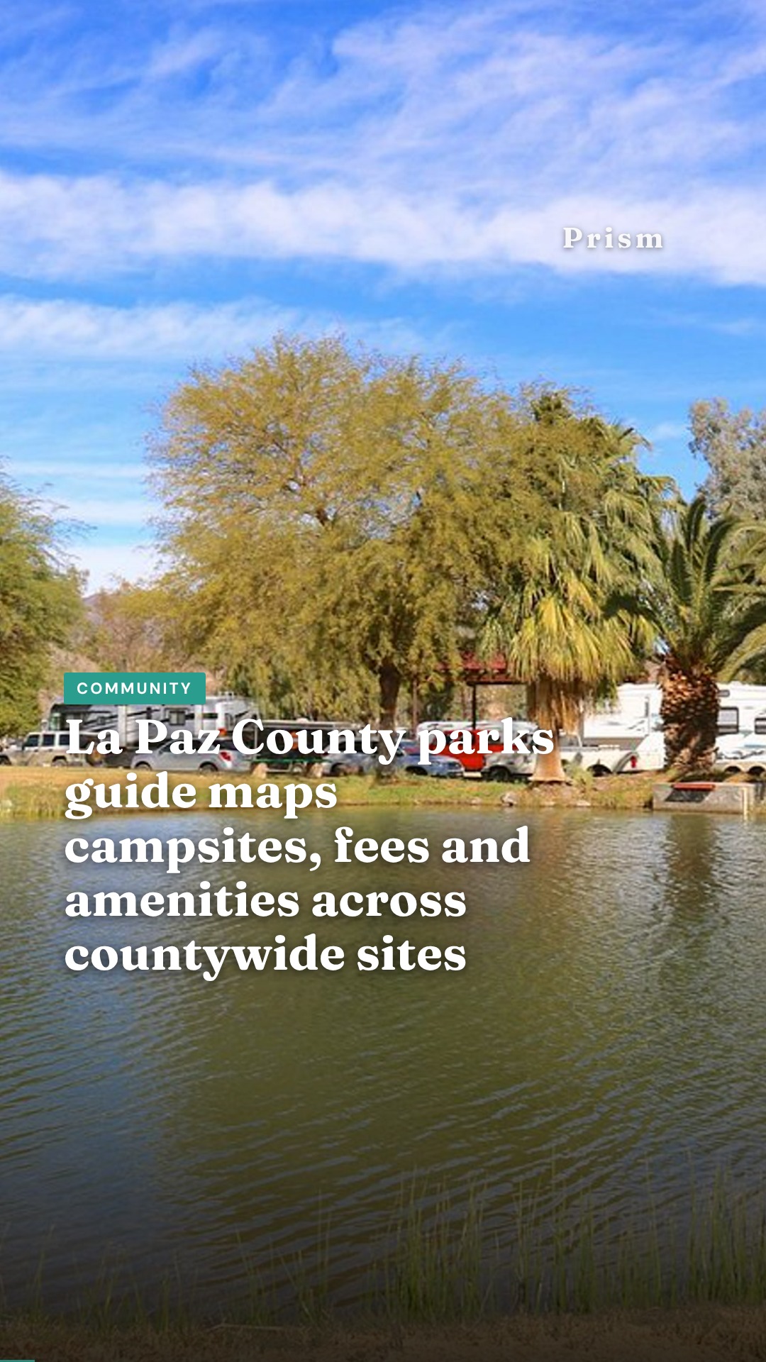 La Paz County parks guide maps campsites, fees and amenities across countywide sites