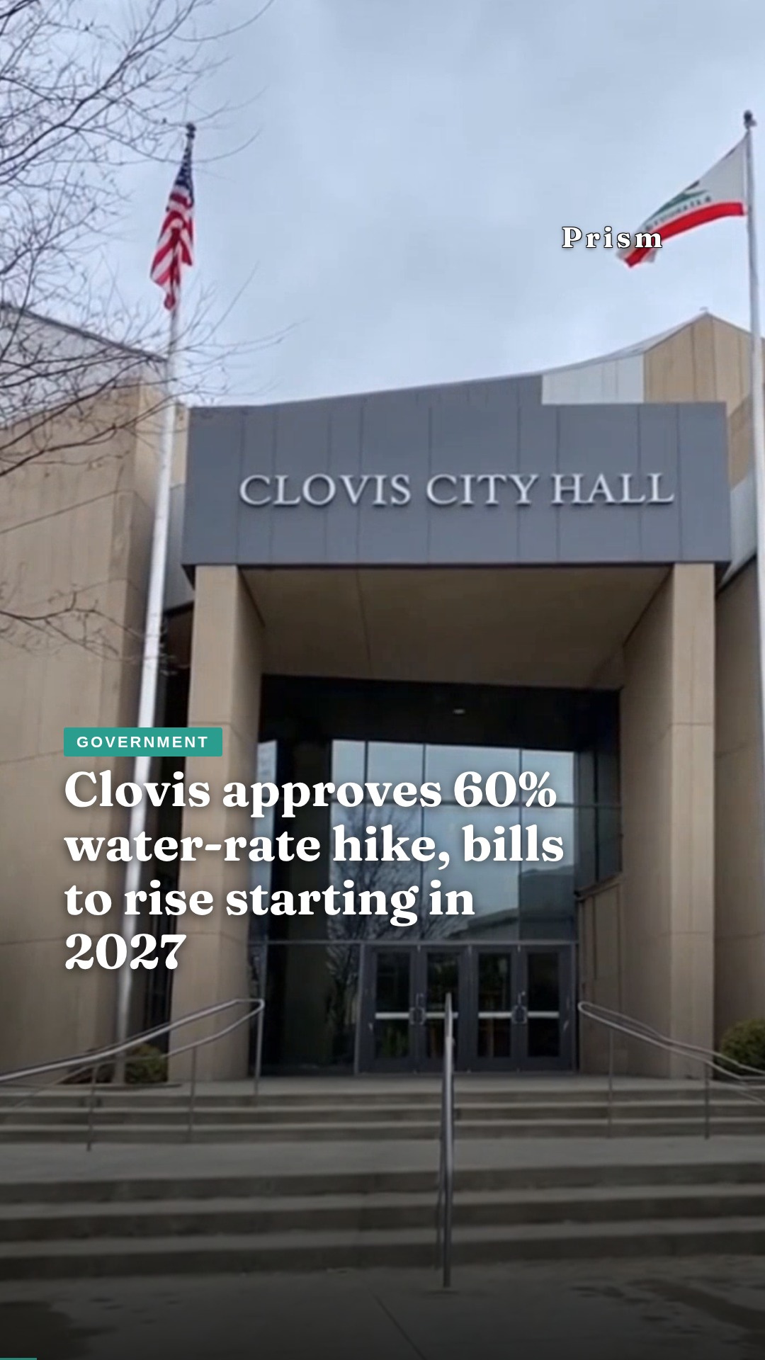 Clovis approves 60% water-rate hike, bills to rise starting in 2027