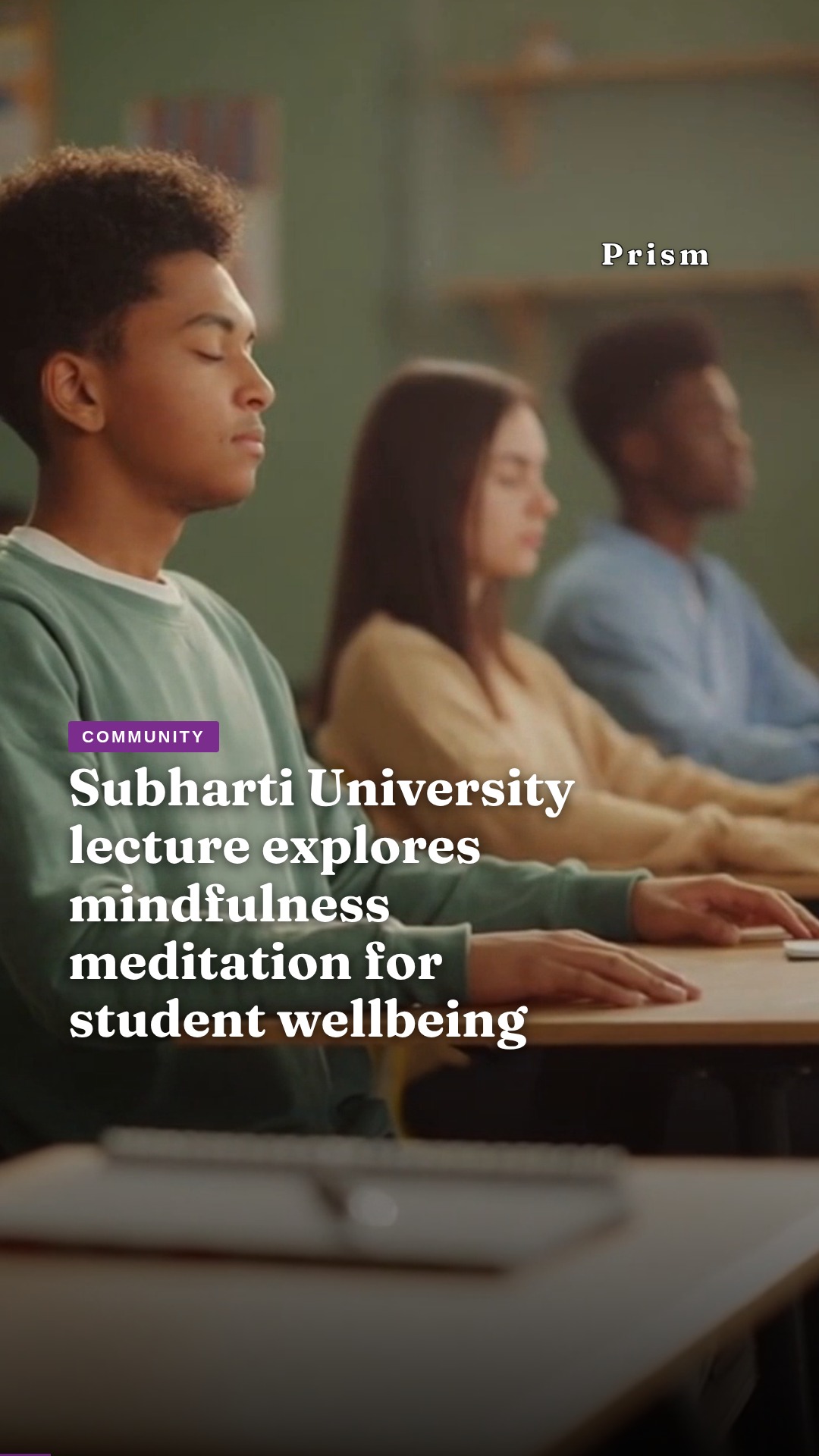 Subharti University lecture explores mindfulness meditation for student wellbeing