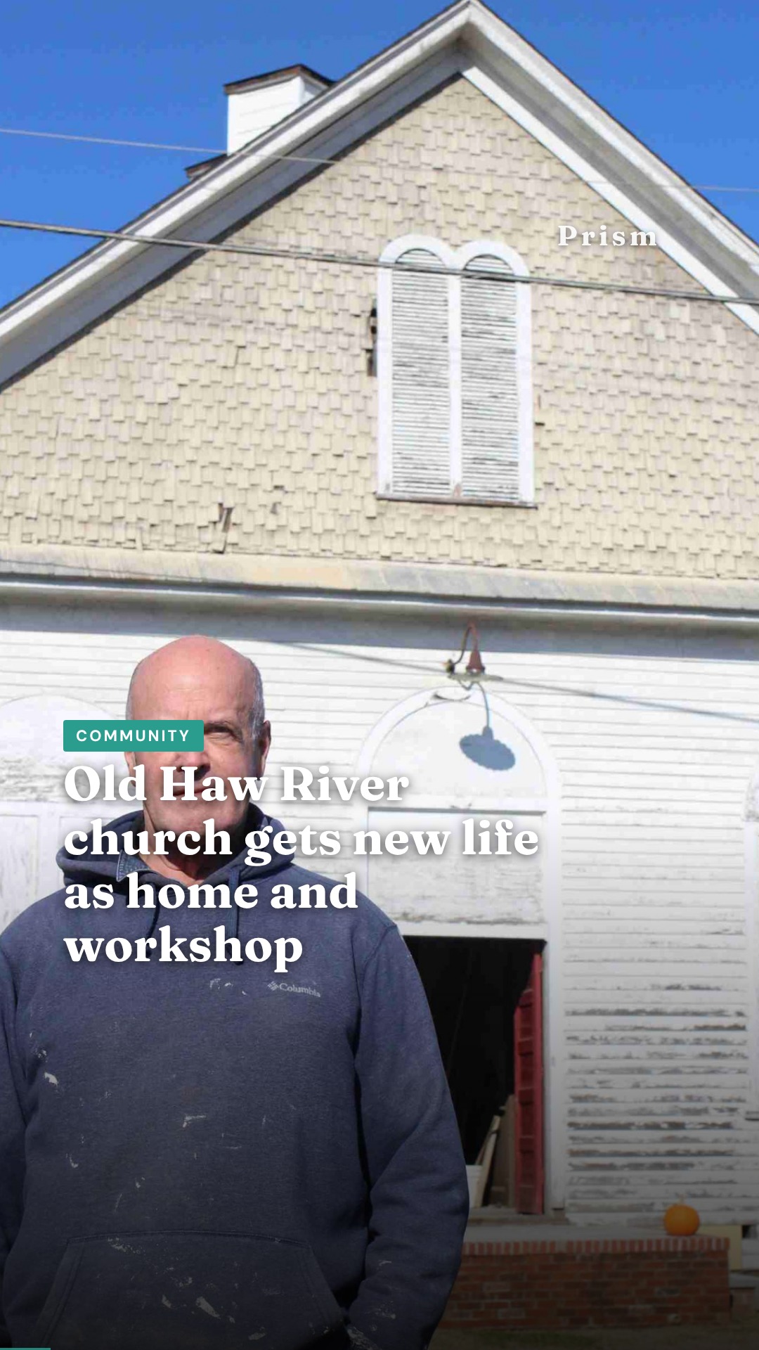 Old Haw River church gets new life as home and workshop