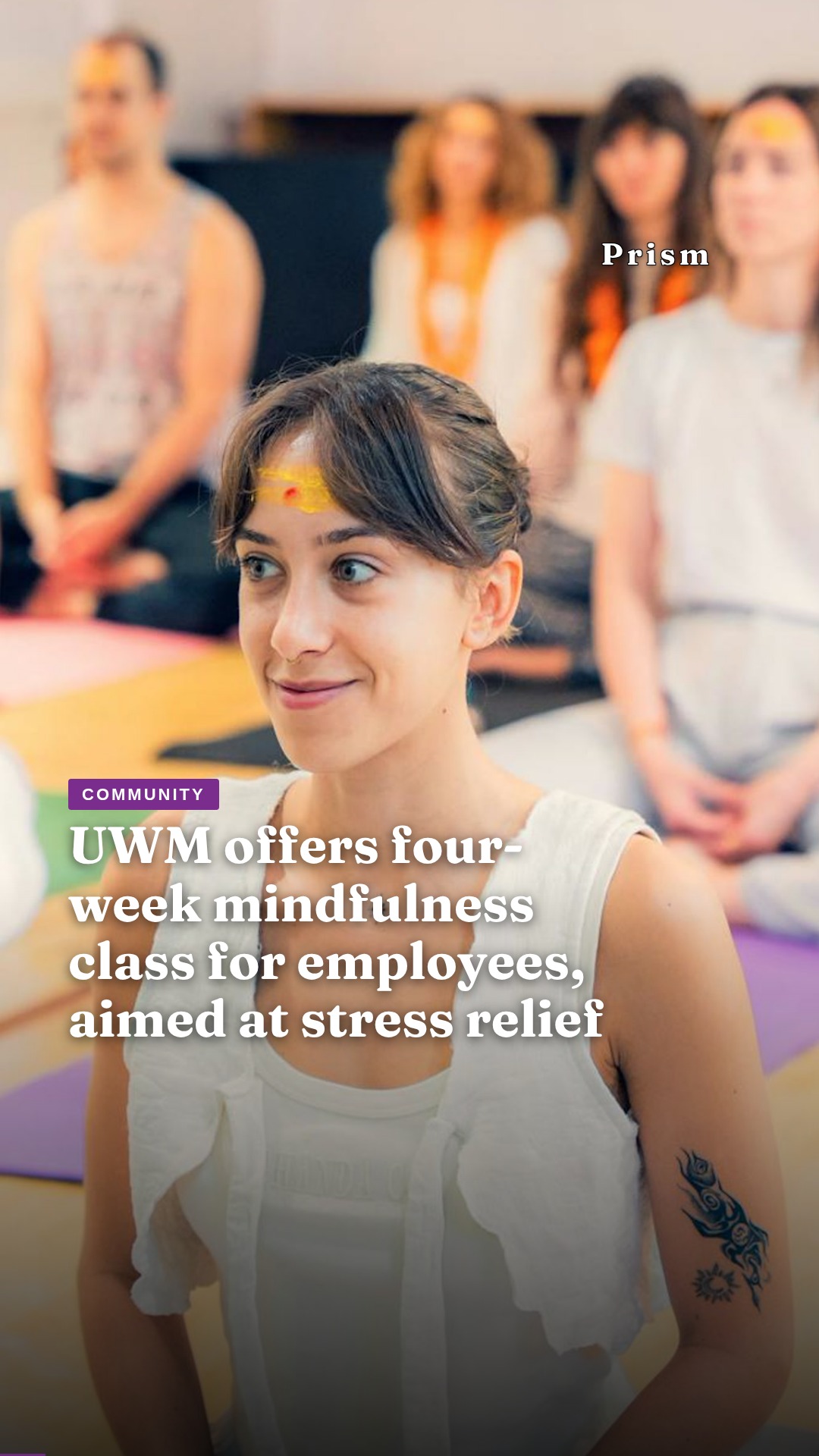 UWM offers four-week mindfulness class for employees, aimed at stress relief