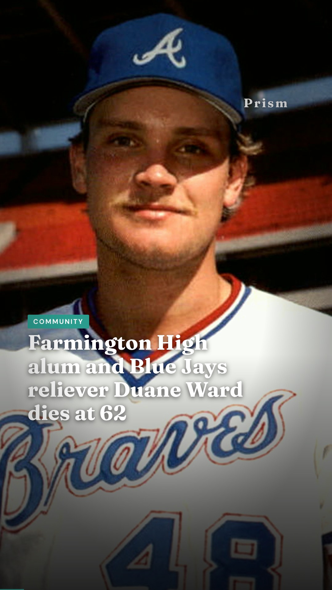 Farmington High alum and Blue Jays reliever Duane Ward dies at 62