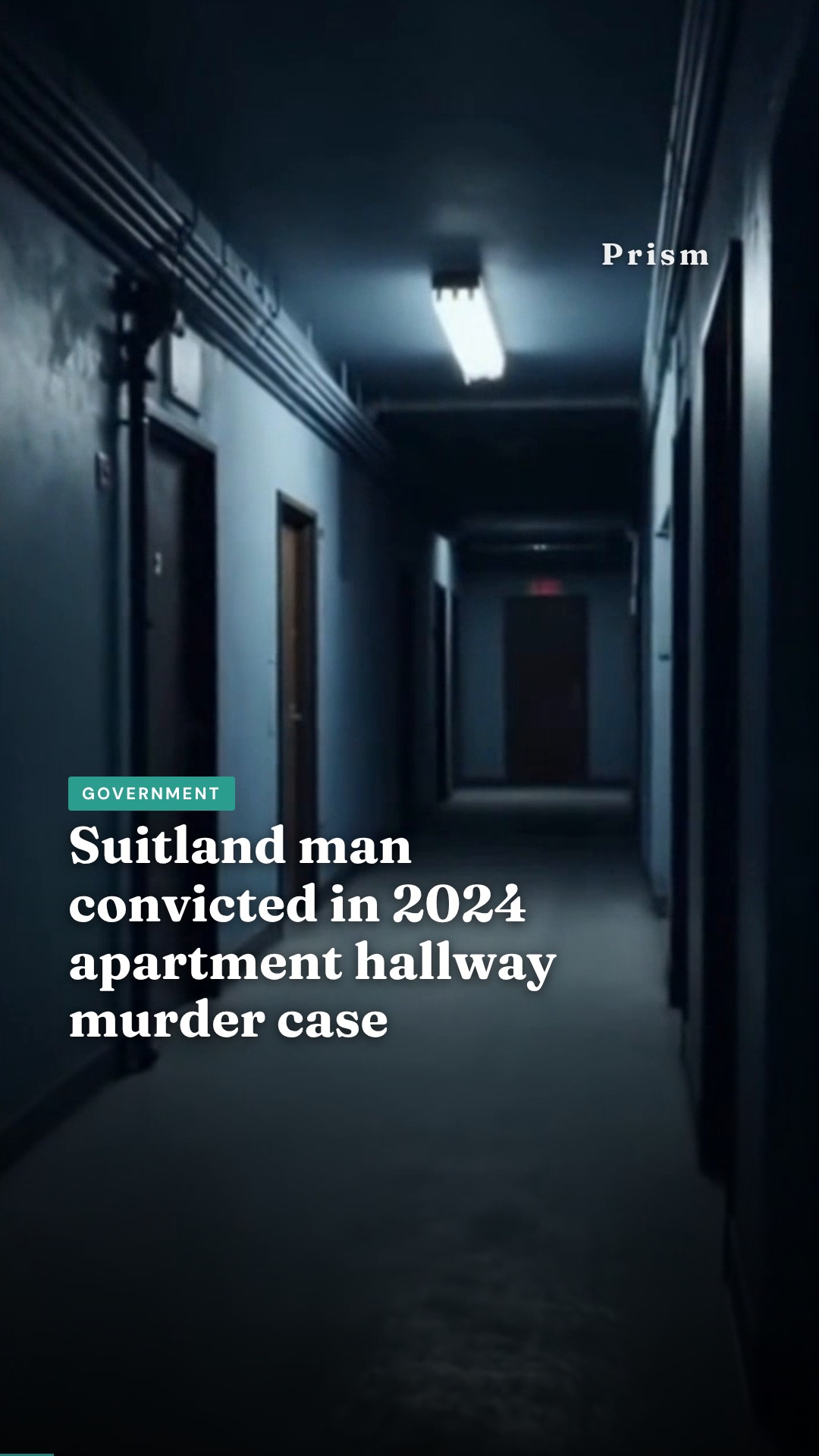 Suitland man convicted in 2024 apartment hallway murder case