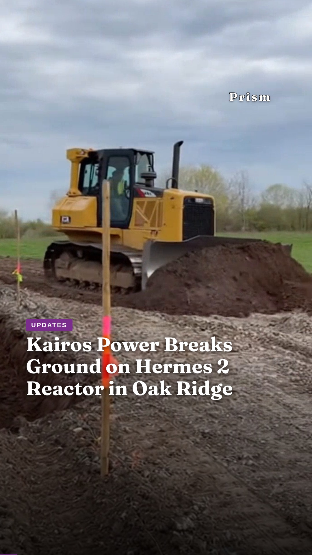 Kairos Power Breaks Ground on Hermes 2 Reactor in Oak Ridge
