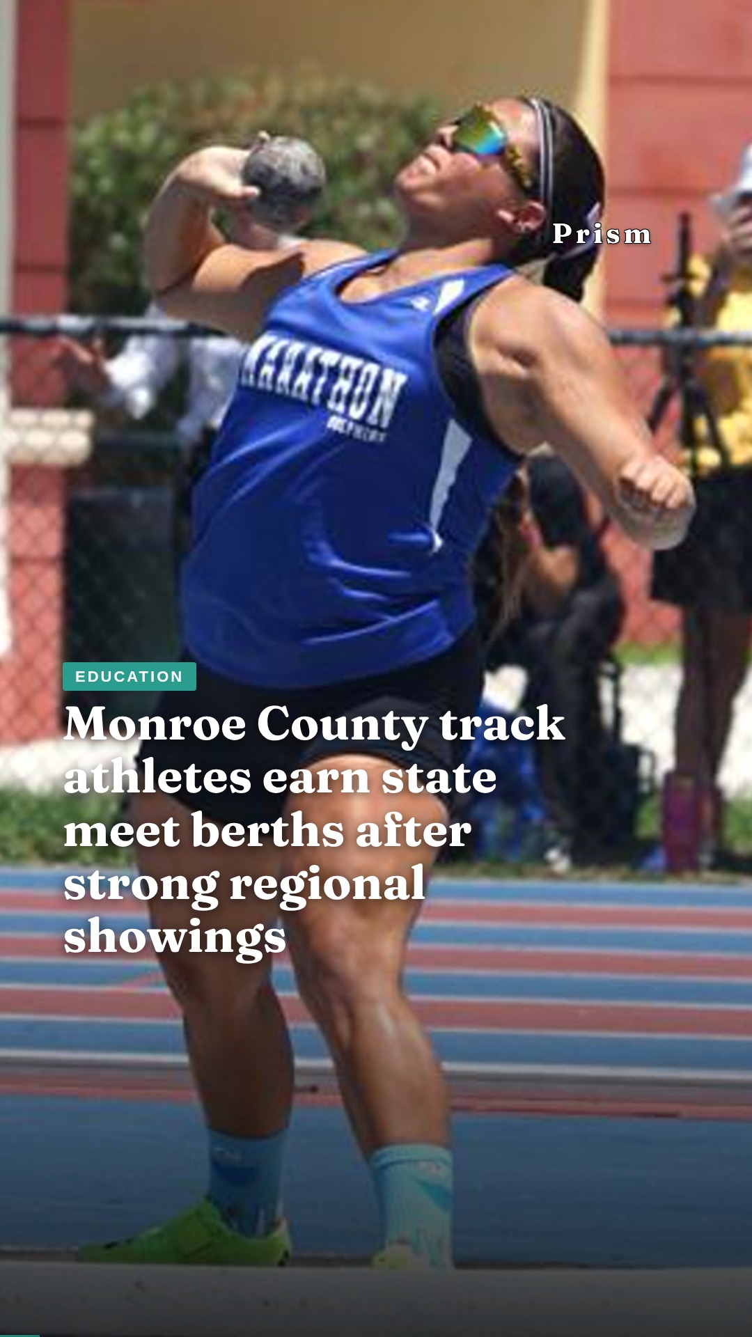 Monroe County track athletes earn state meet berths after strong regional showings