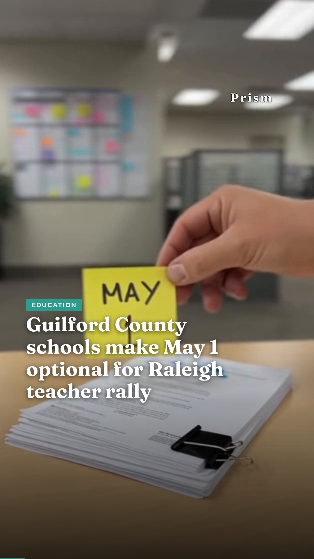 Guilford County schools make May 1 optional for Raleigh teacher rally