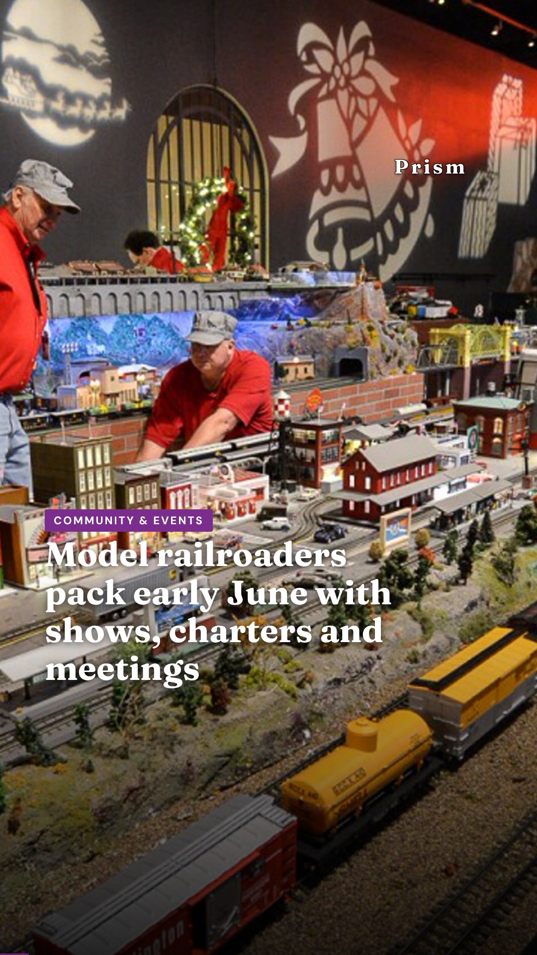 Model railroaders pack early June with shows, charters and meetings