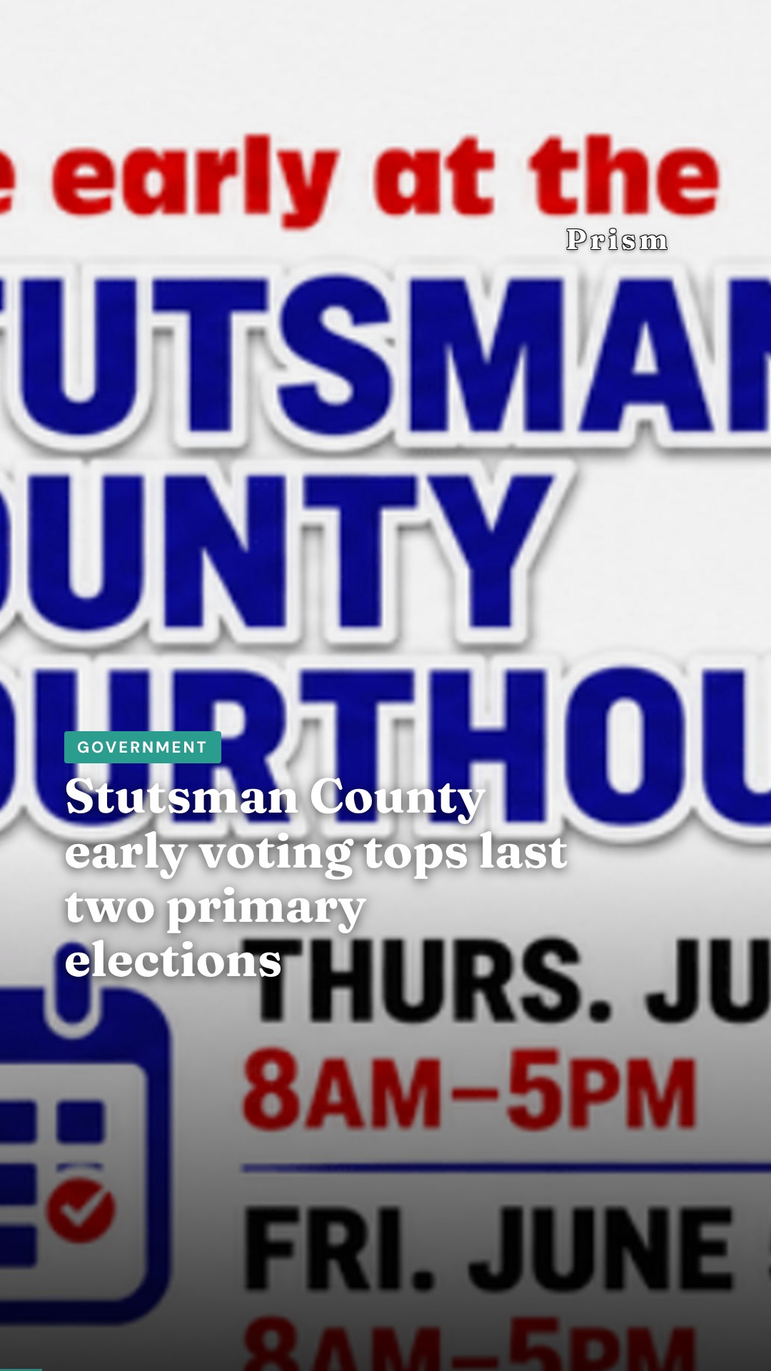 Stutsman County early voting tops last two primary elections