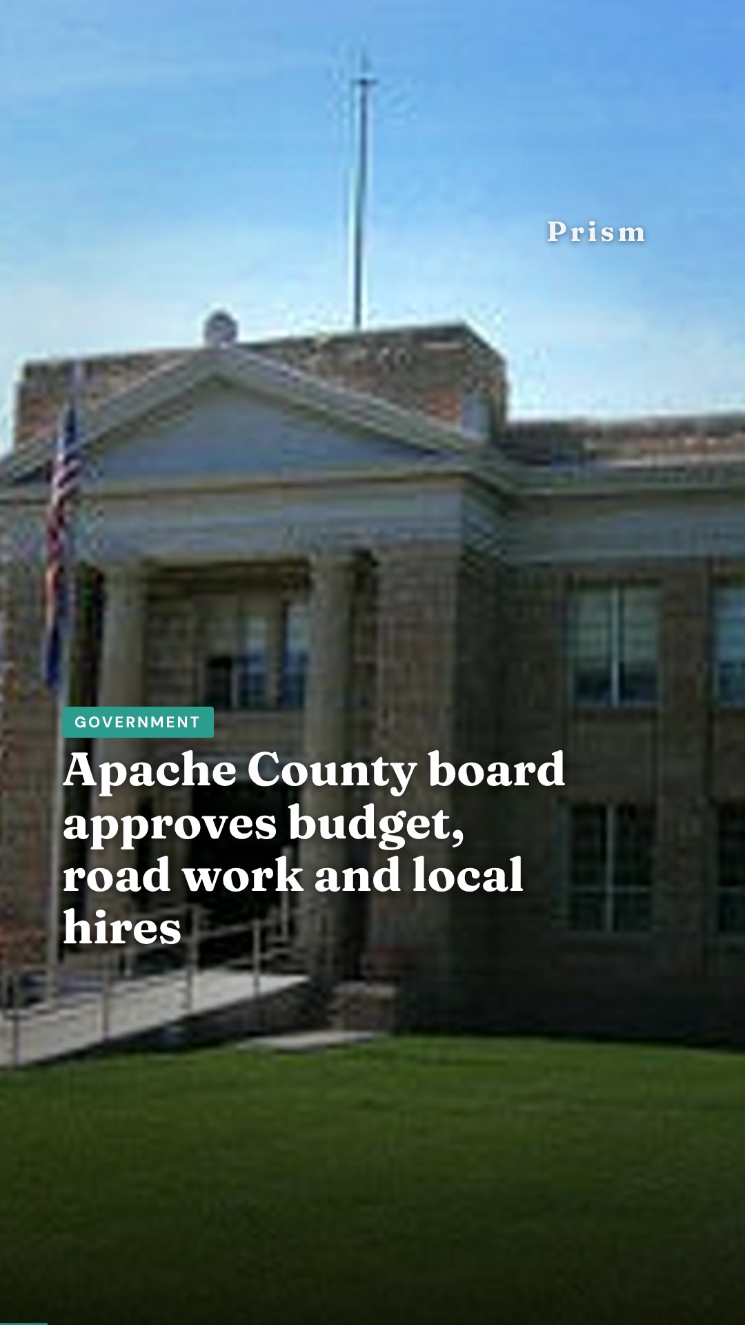 Apache County board approves budget, road work and local hires