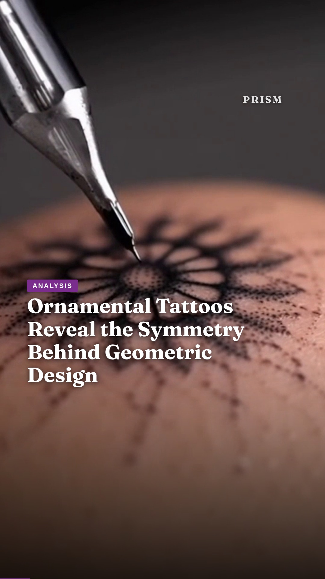 Ornamental Tattoos Reveal the Symmetry Behind Geometric Design