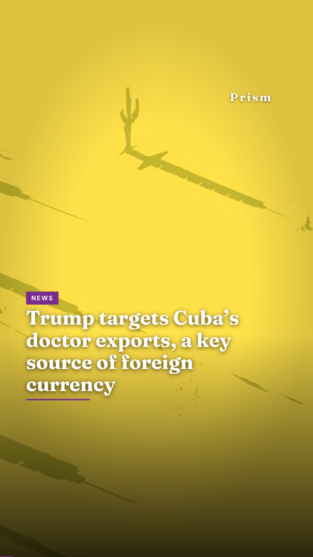 Trump targets Cuba’s doctor exports, a key source of foreign currency