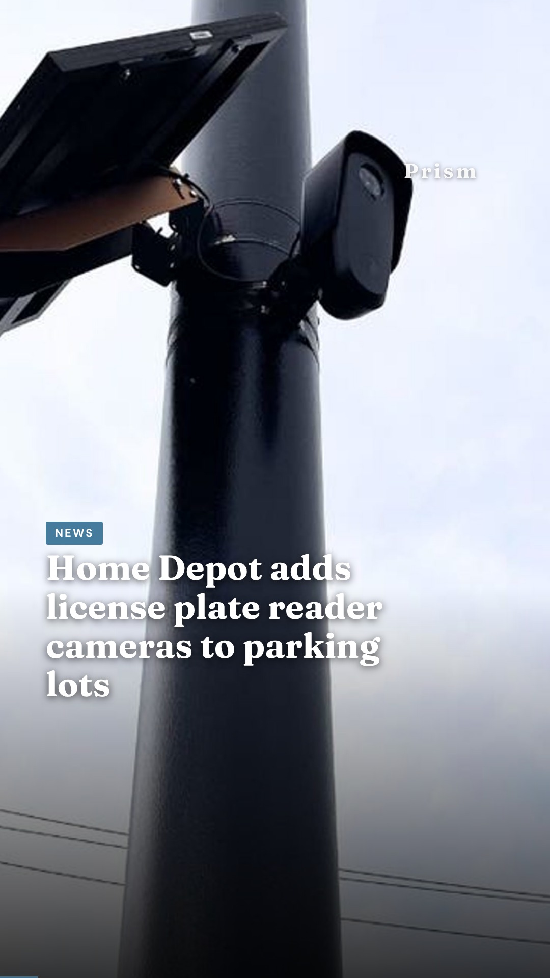 Home Depot adds license plate reader cameras to parking lots