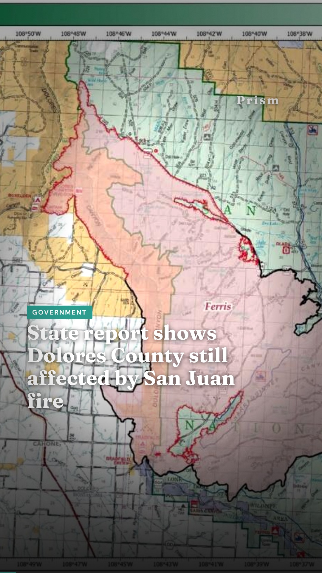 State report shows Dolores County still affected by San Juan fire