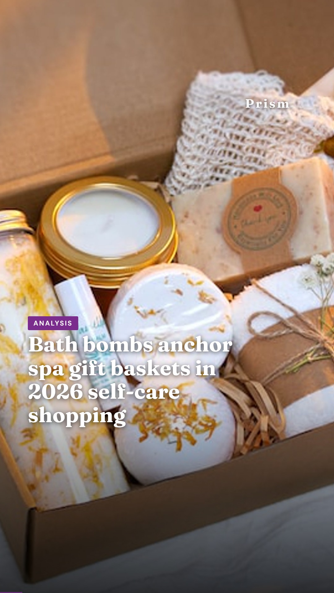 Bath bombs anchor spa gift baskets in 2026 self-care shopping