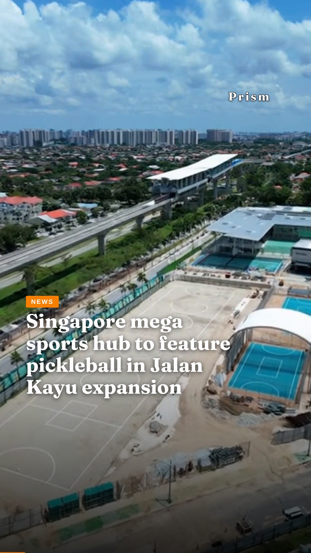 Singapore mega sports hub to feature pickleball in Jalan Kayu expansion