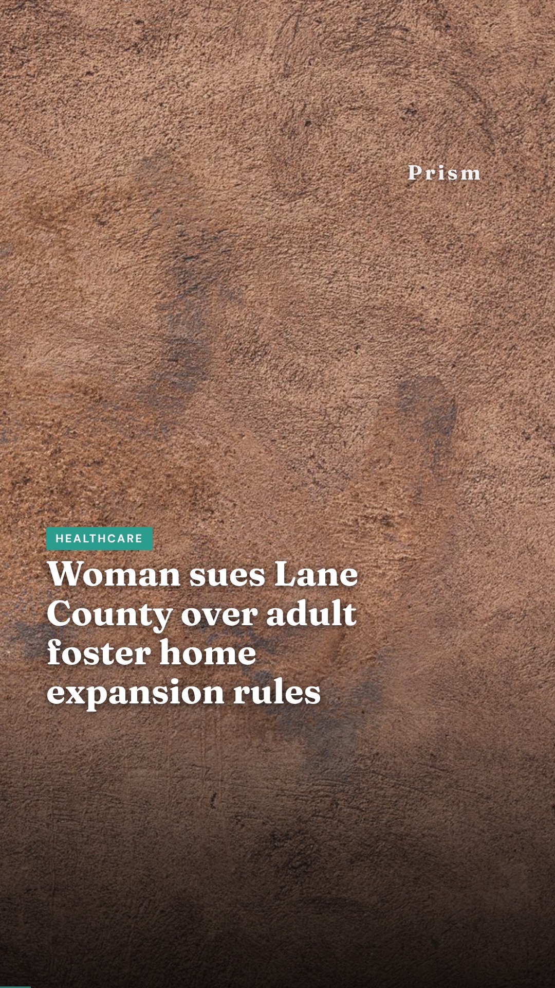 Woman sues Lane County over adult foster home expansion rules