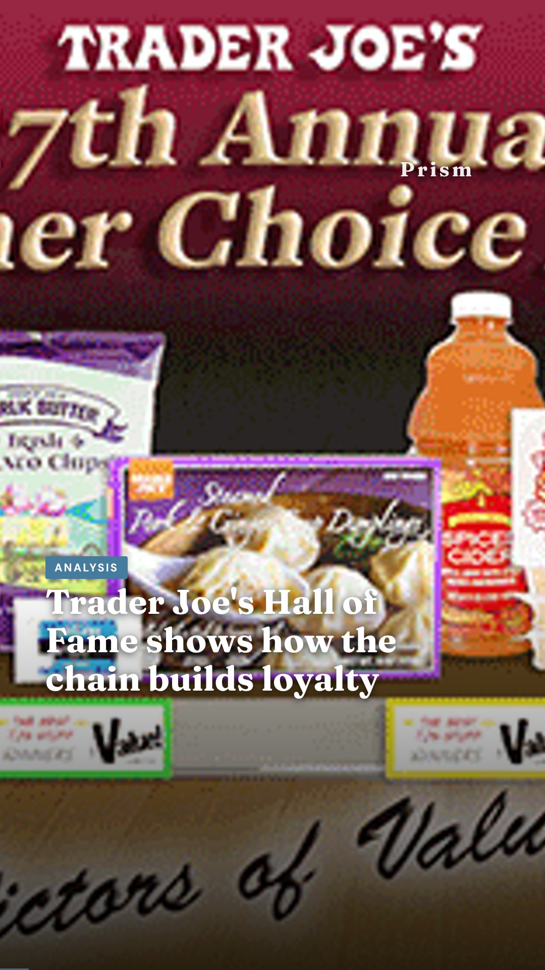 Trader Joe's Hall of Fame shows how the chain builds loyalty