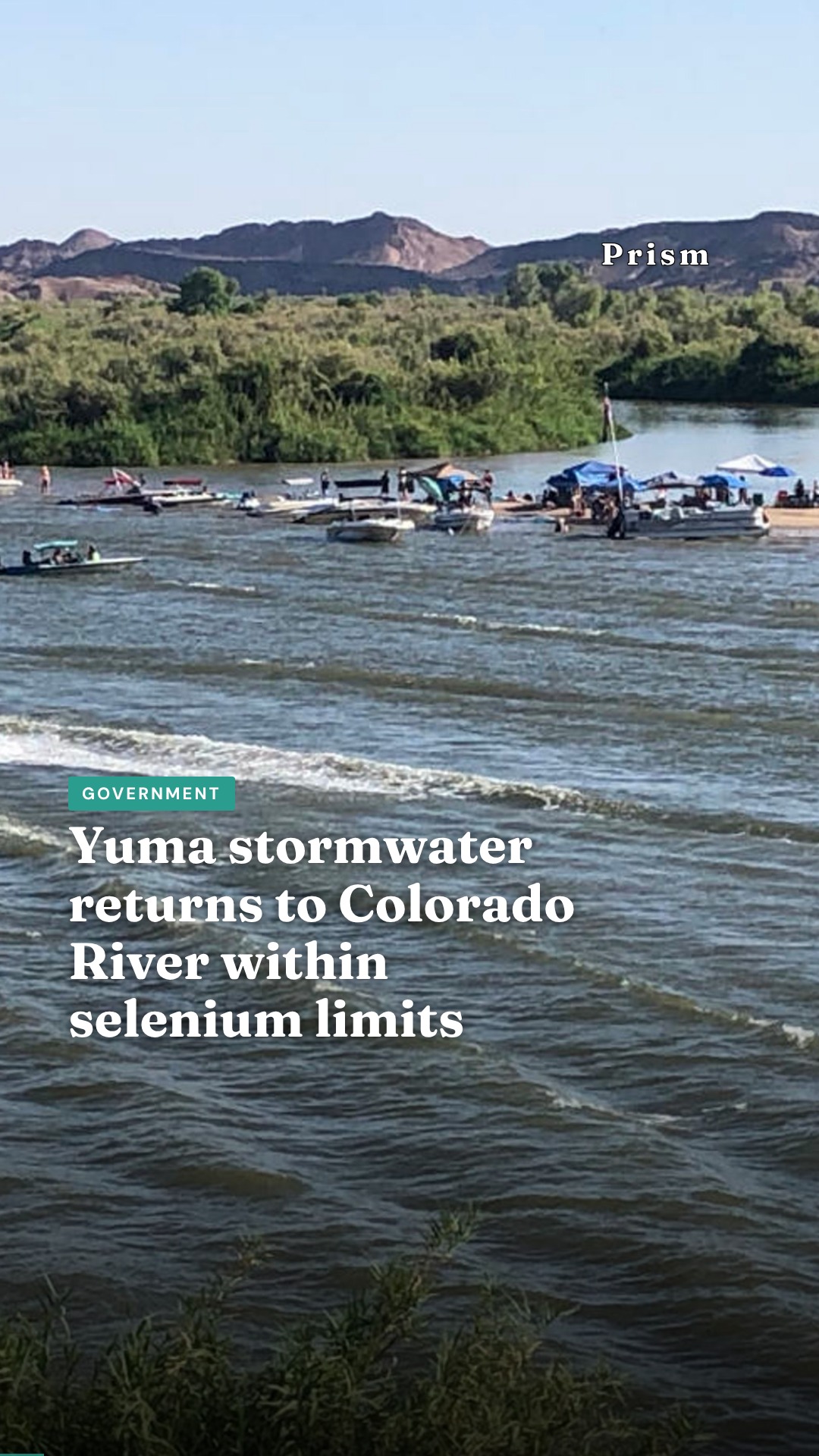Yuma stormwater returns to Colorado River within selenium limits