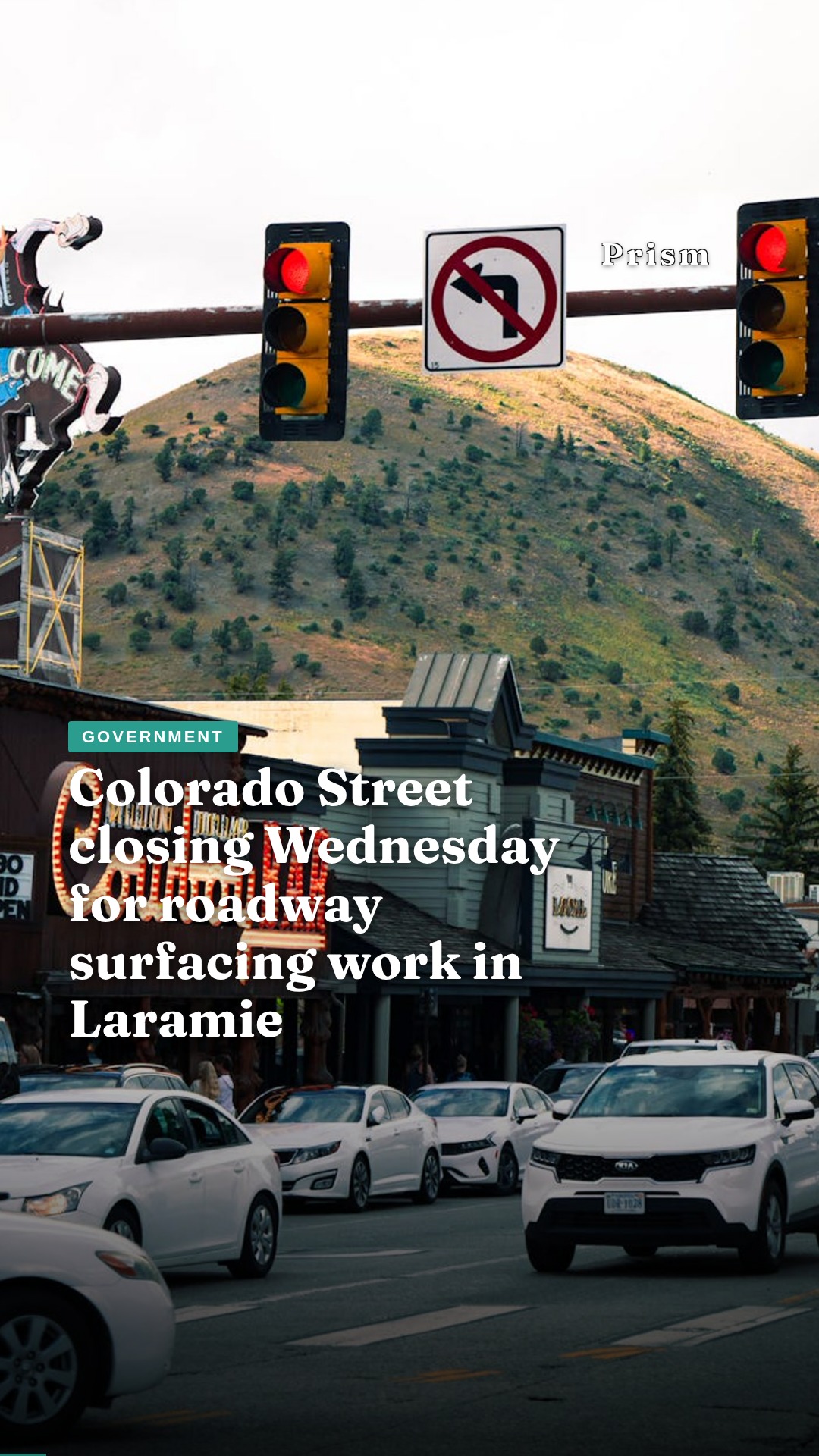 Colorado Street closing Wednesday for roadway surfacing work in Laramie