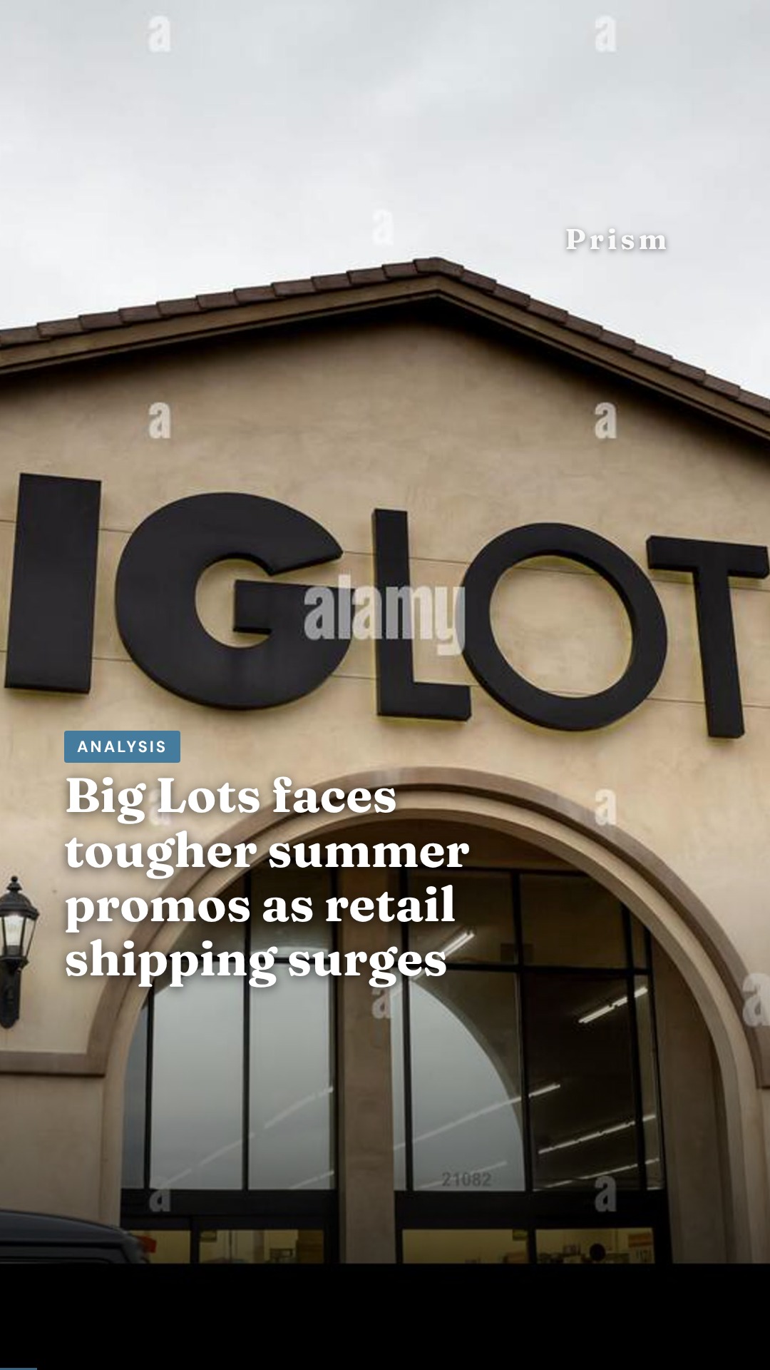 Big Lots faces tougher summer promos as retail shipping surges