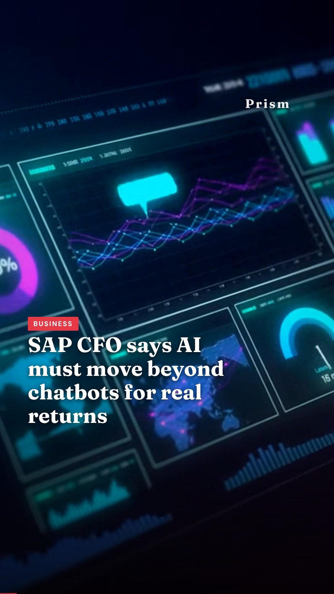 SAP CFO says AI must move beyond chatbots for real returns