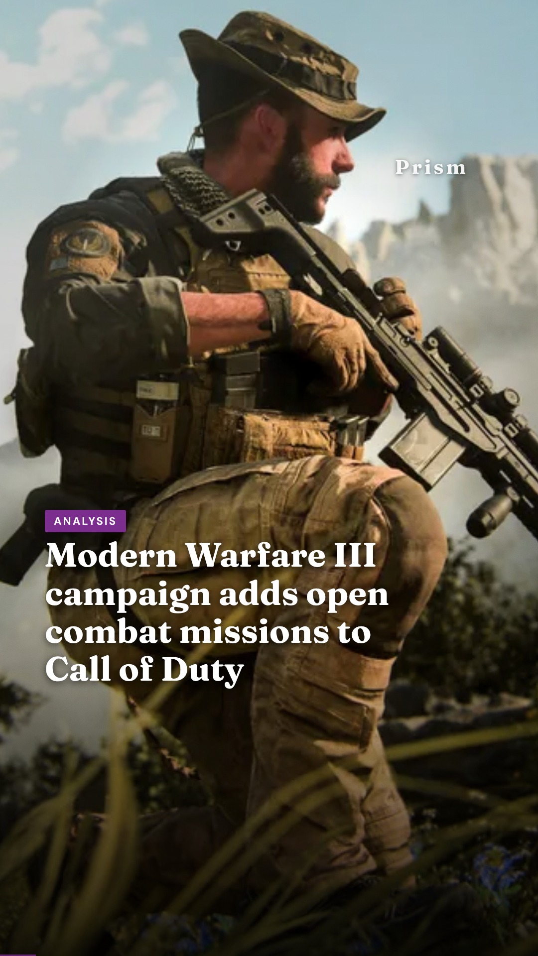 Modern Warfare III campaign adds open combat missions to Call of Duty