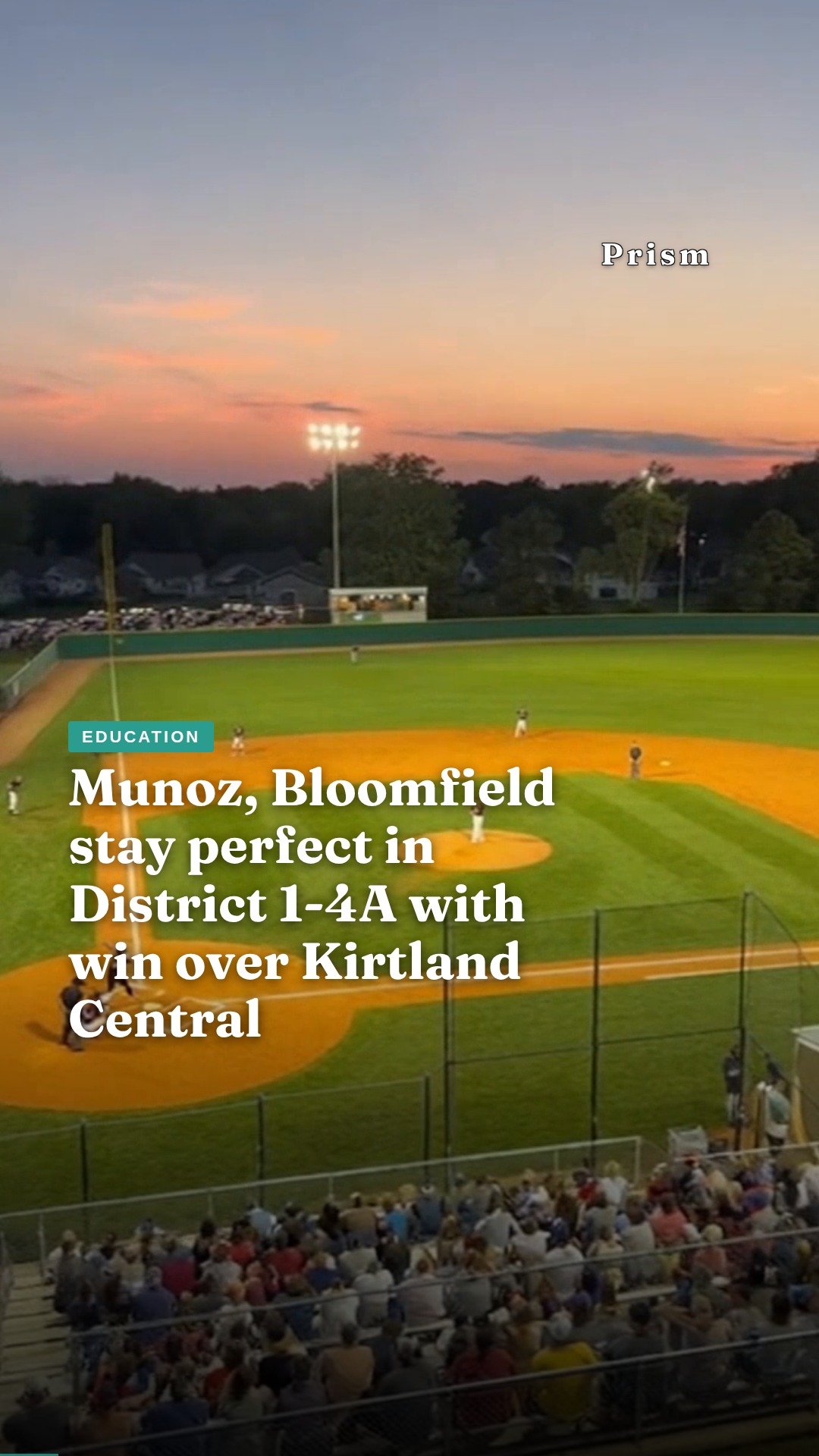 Munoz, Bloomfield stay perfect in District 1-4A with win over Kirtland Central
