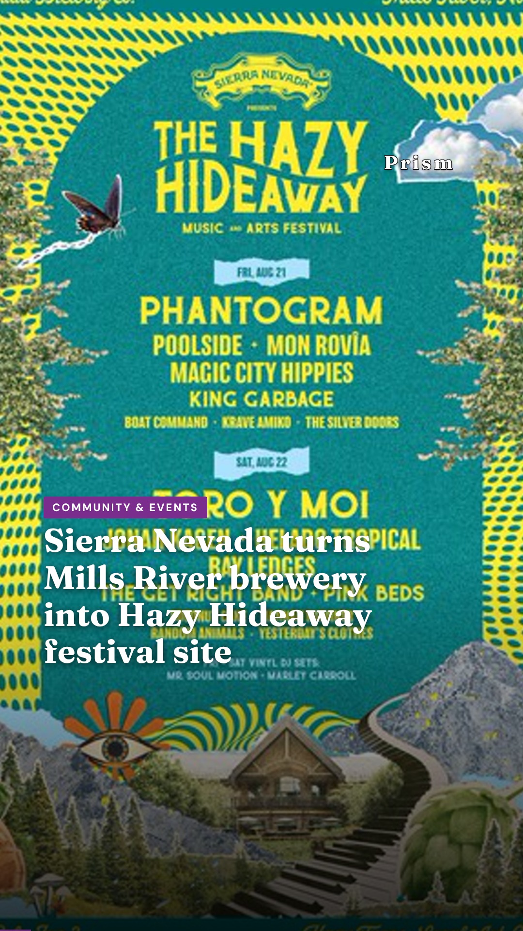 Sierra Nevada turns Mills River brewery into Hazy Hideaway festival site