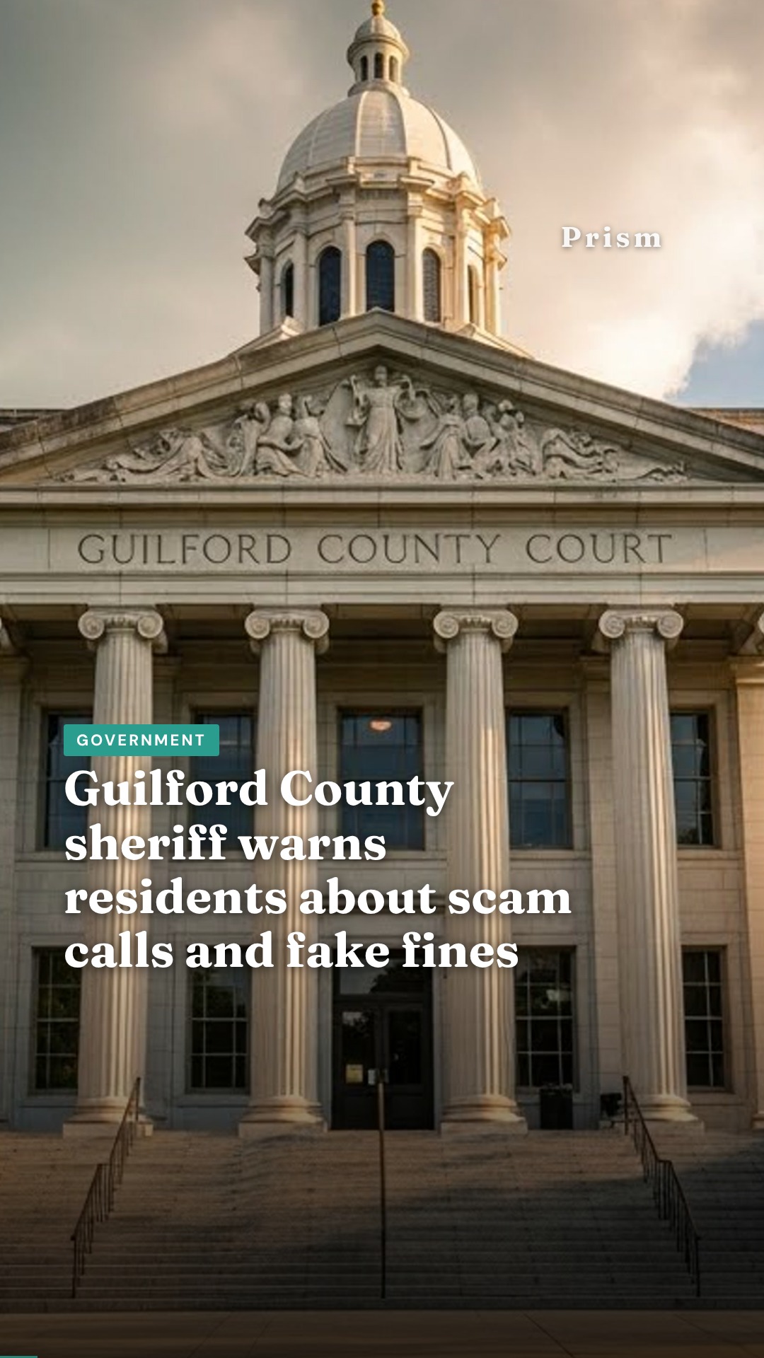 Guilford County sheriff warns residents about scam calls and fake fines