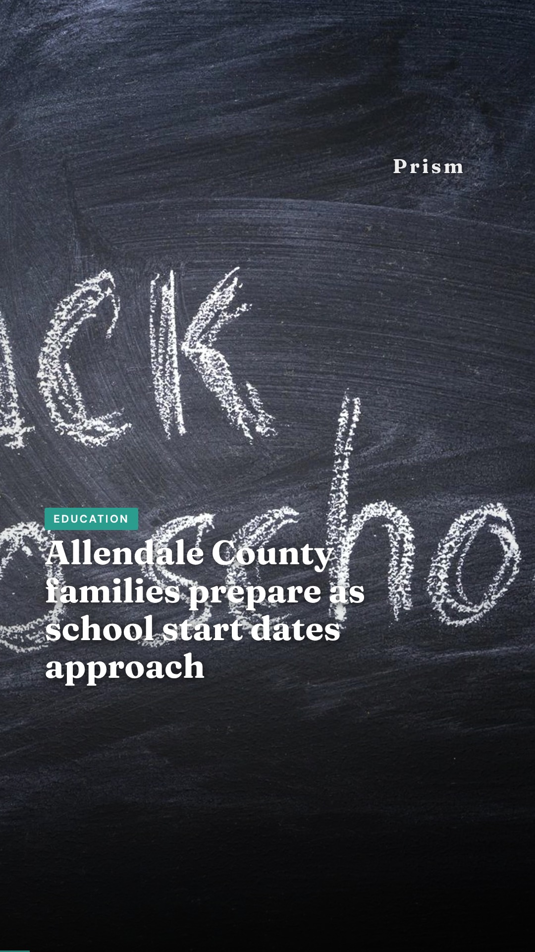 Allendale County families prepare as school start dates approach