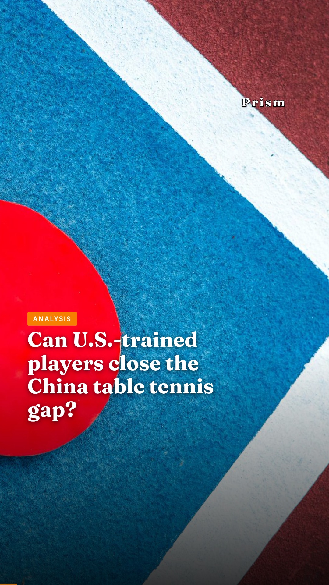 Can U.S.-trained players close the China table tennis gap?