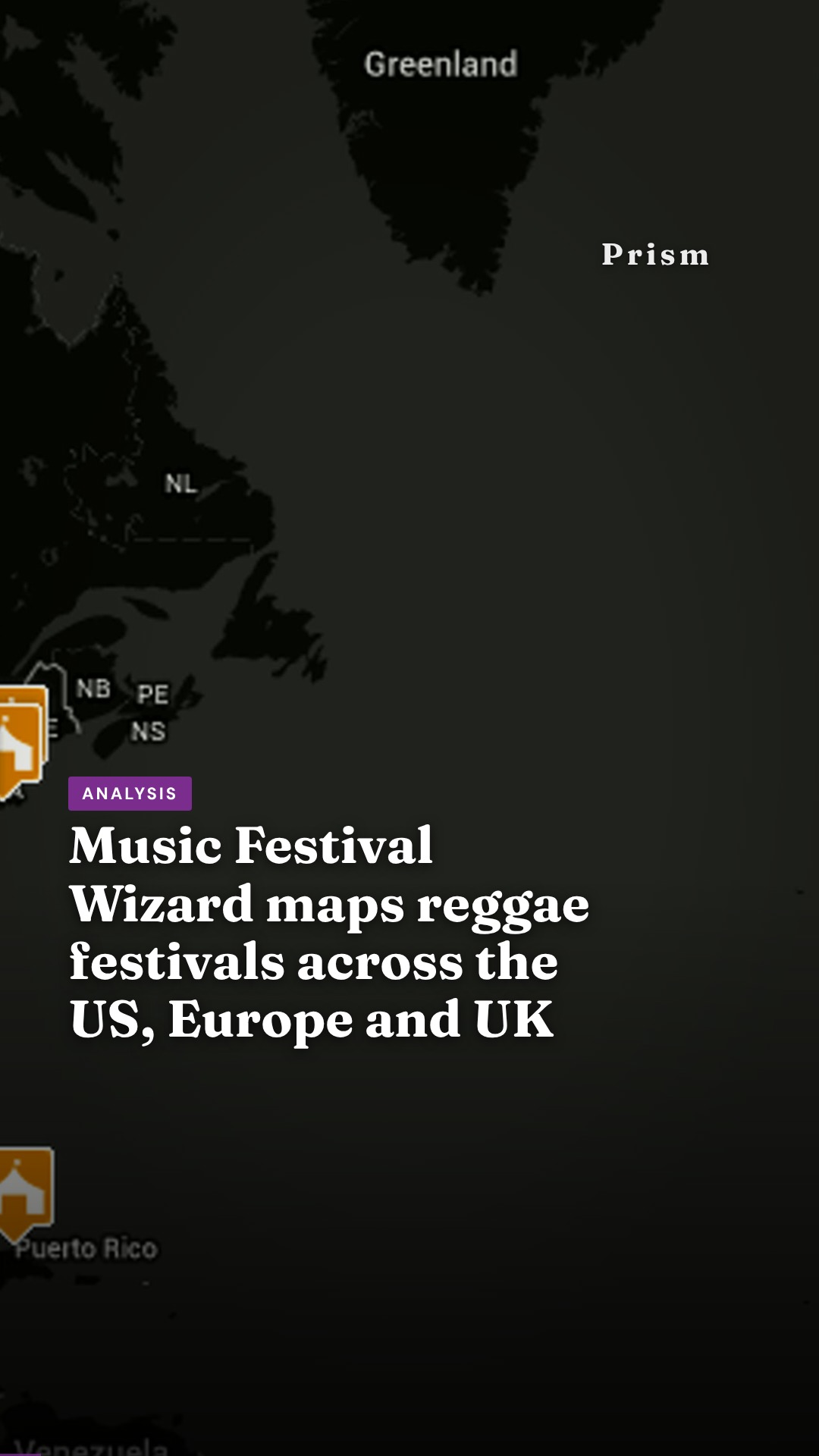 Music Festival Wizard maps reggae festivals across the US, Europe and UK