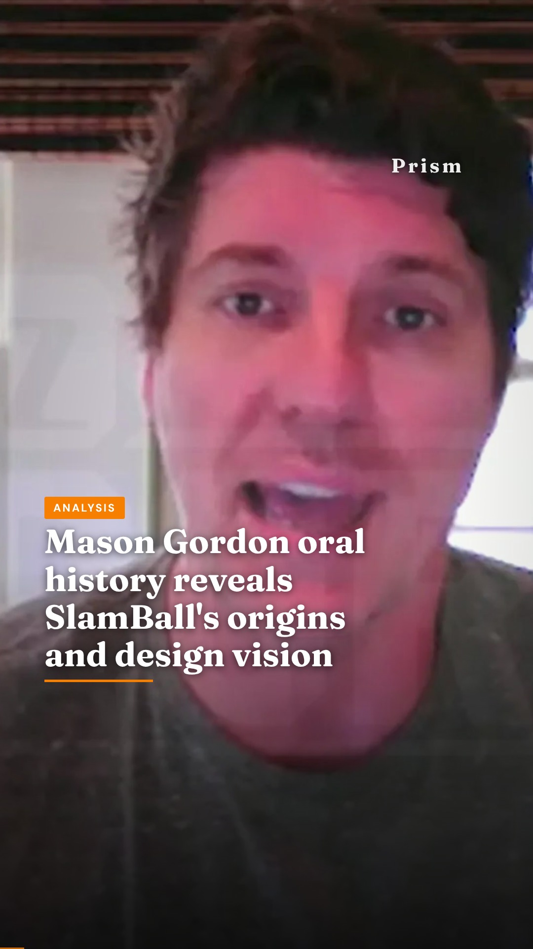Mason Gordon oral history reveals SlamBall's origins and design vision