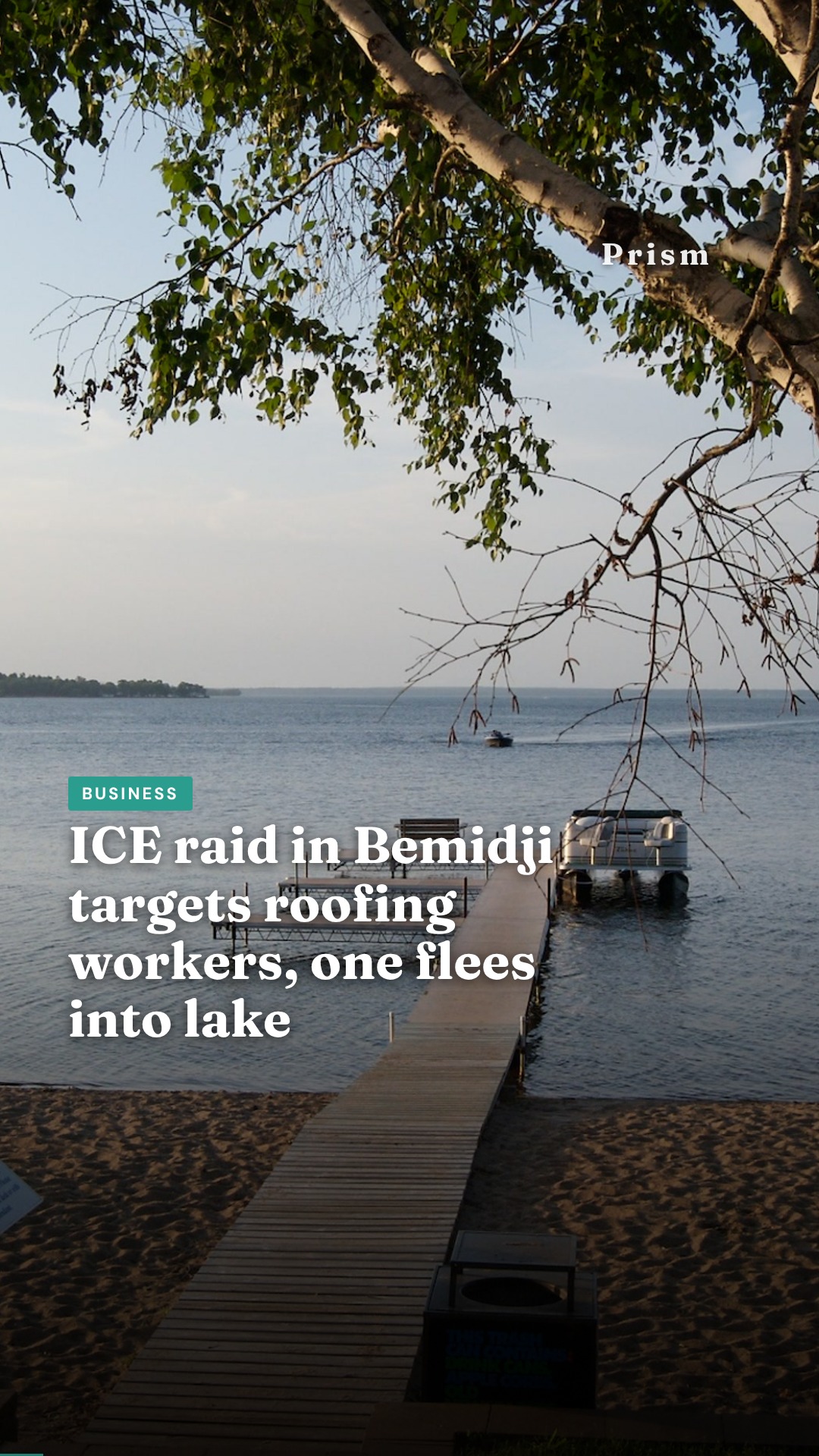 ICE raid in Bemidji targets roofing workers, one flees into lake