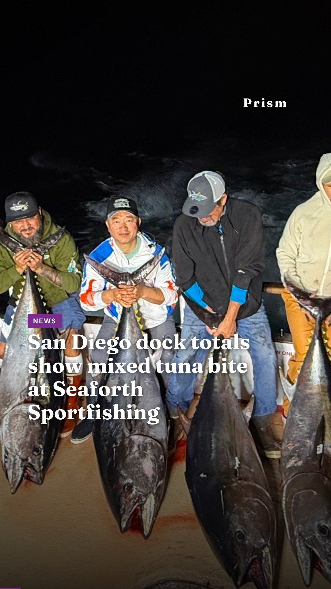 San Diego dock totals show mixed tuna bite at Seaforth Sportfishing