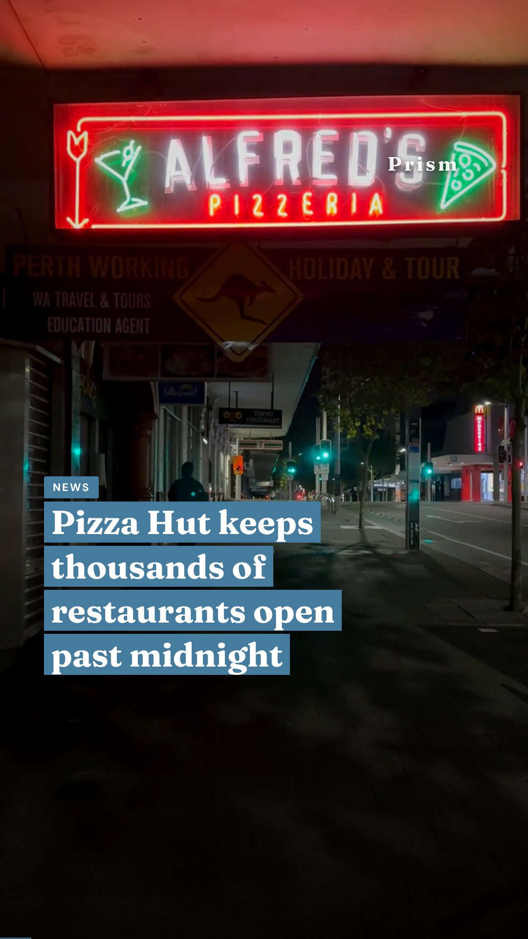 Pizza Hut keeps thousands of restaurants open past midnight