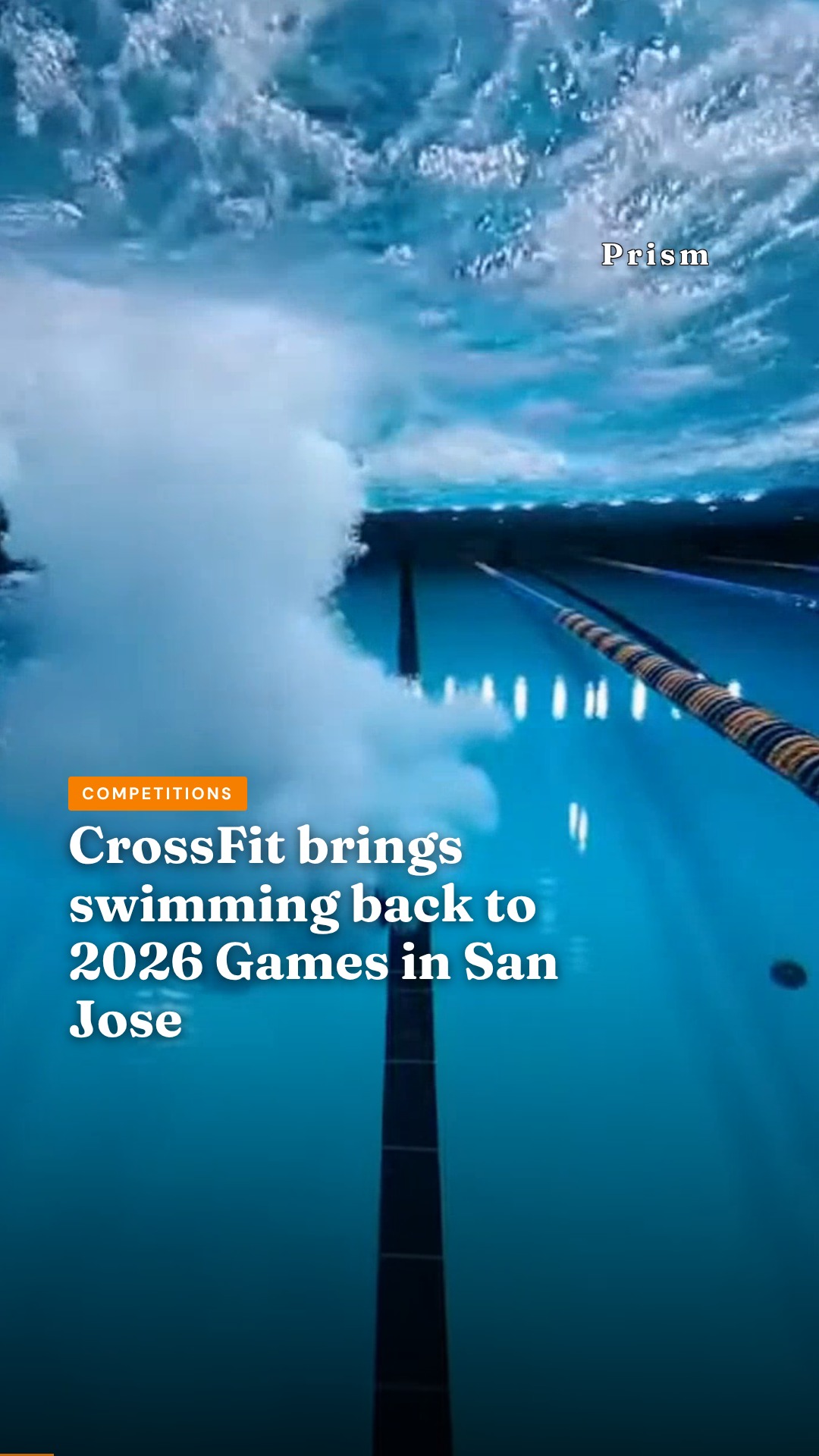 CrossFit brings swimming back to 2026 Games in San Jose